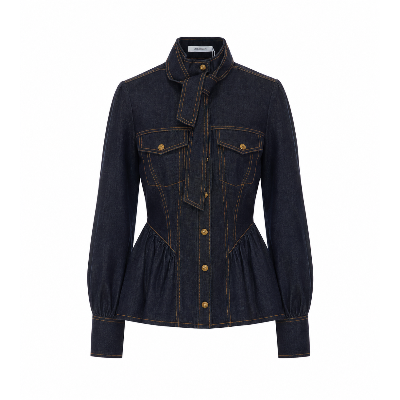 Zimmermann Women Denim Shirt ZIMMERMANN