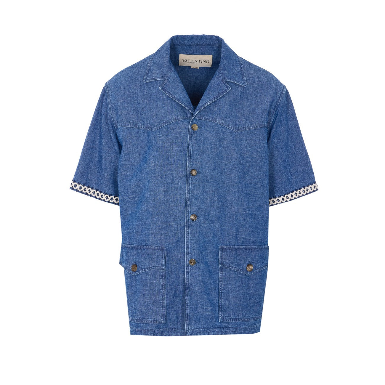 Valentino Garavani Men Denim Shirt VALENTINO GARAVANI
