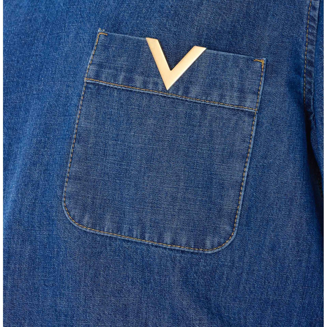 Valentino Garavani Women Denim Shirt VALENTINO GARAVANI
