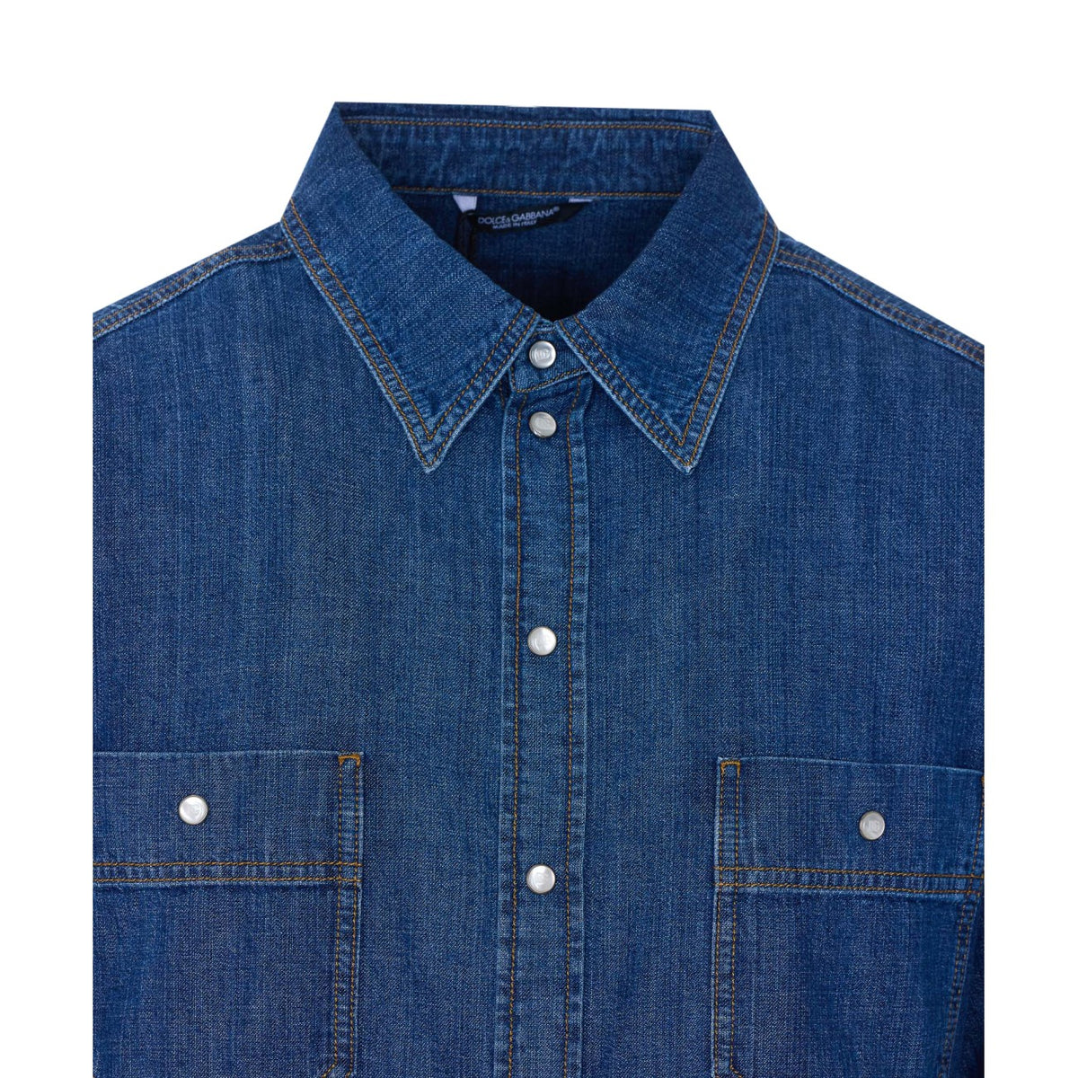 Dolce&Gabbana Men Denim Shirt