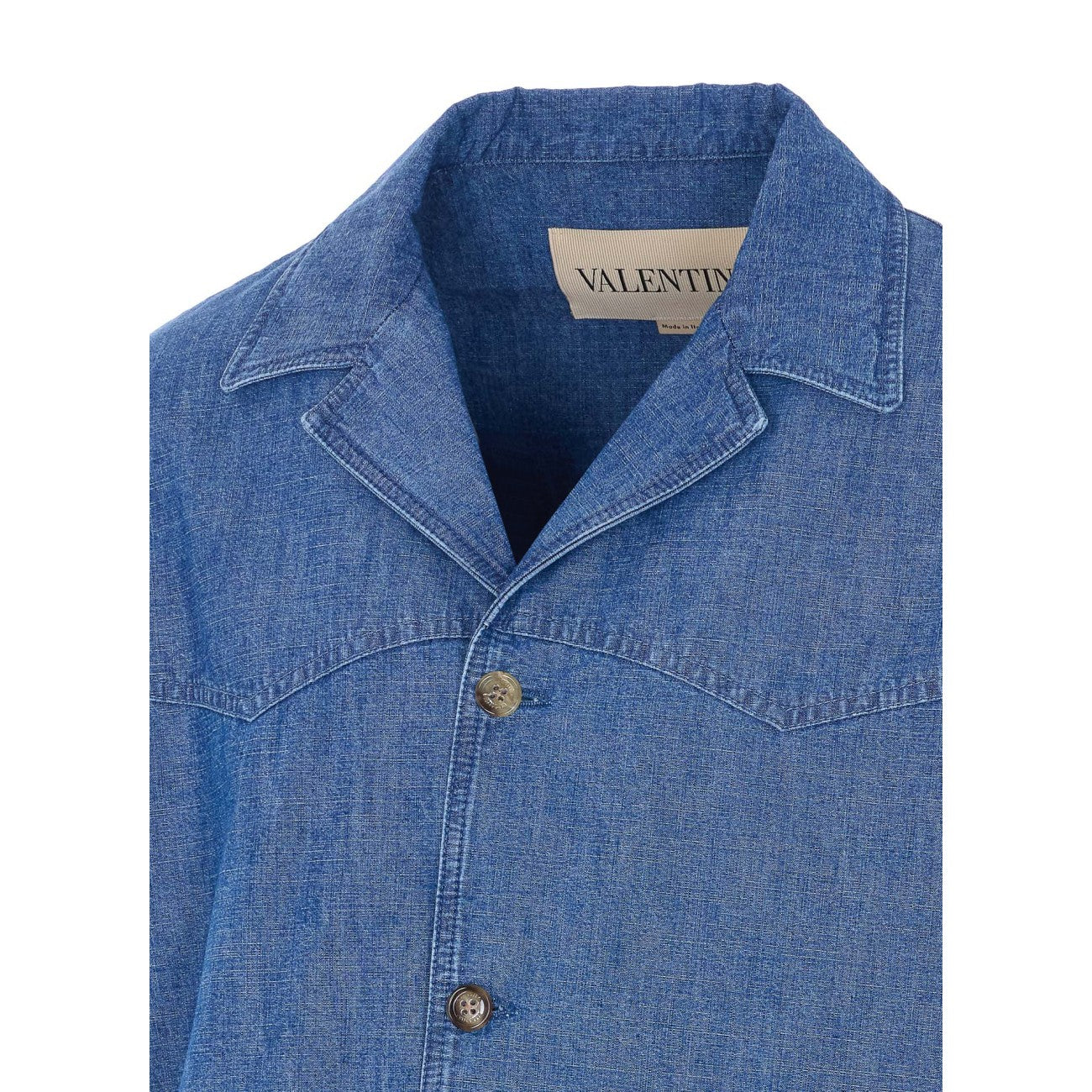 Valentino Garavani Men Denim Shirt VALENTINO GARAVANI