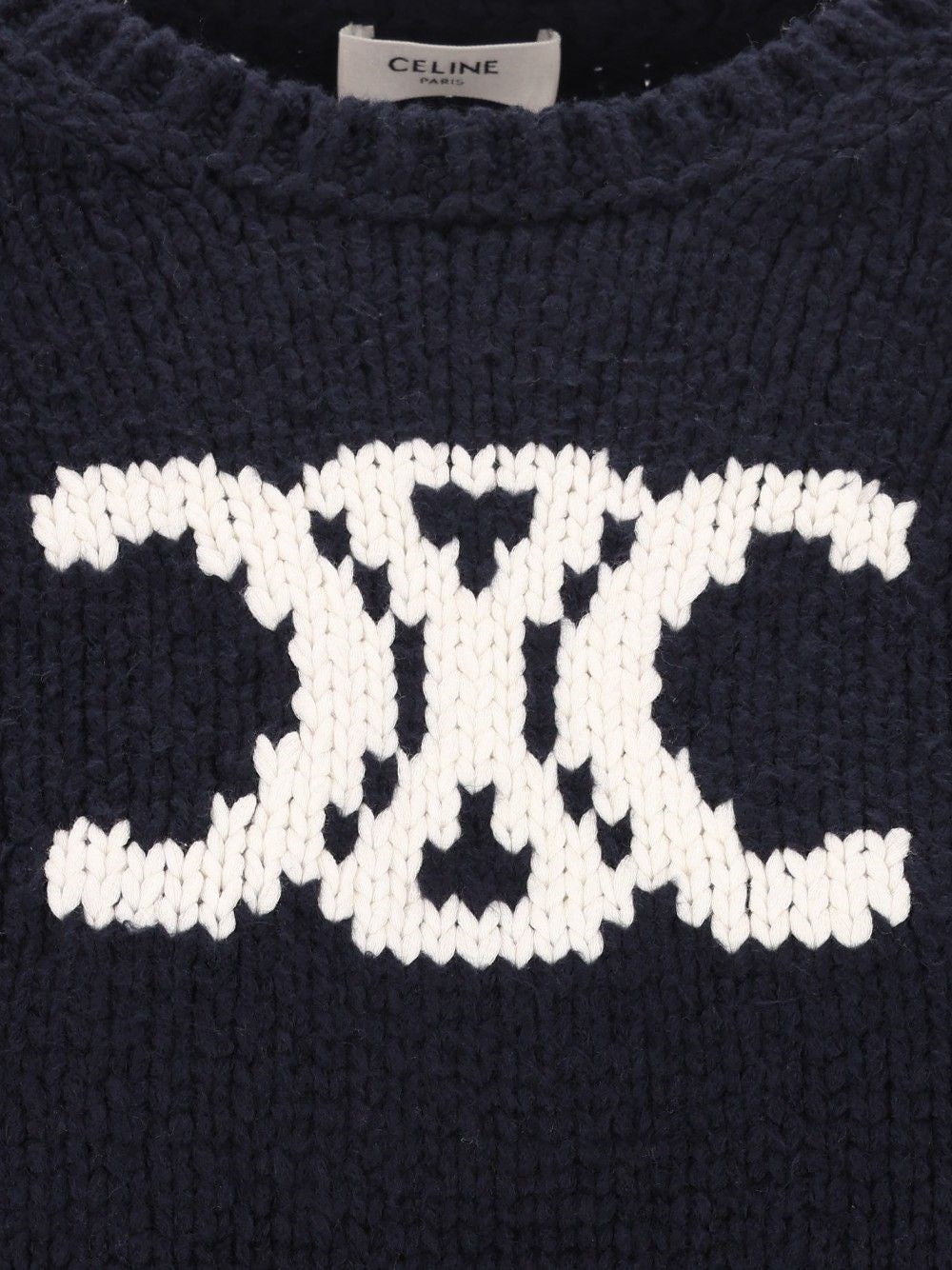 Celine Women Triomphe Jacquard Knit CELINE