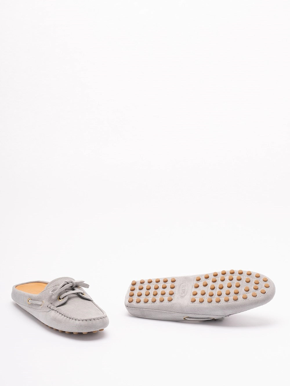 Tod's Women `Glove Gommino` Loafers In Suede TOD'S