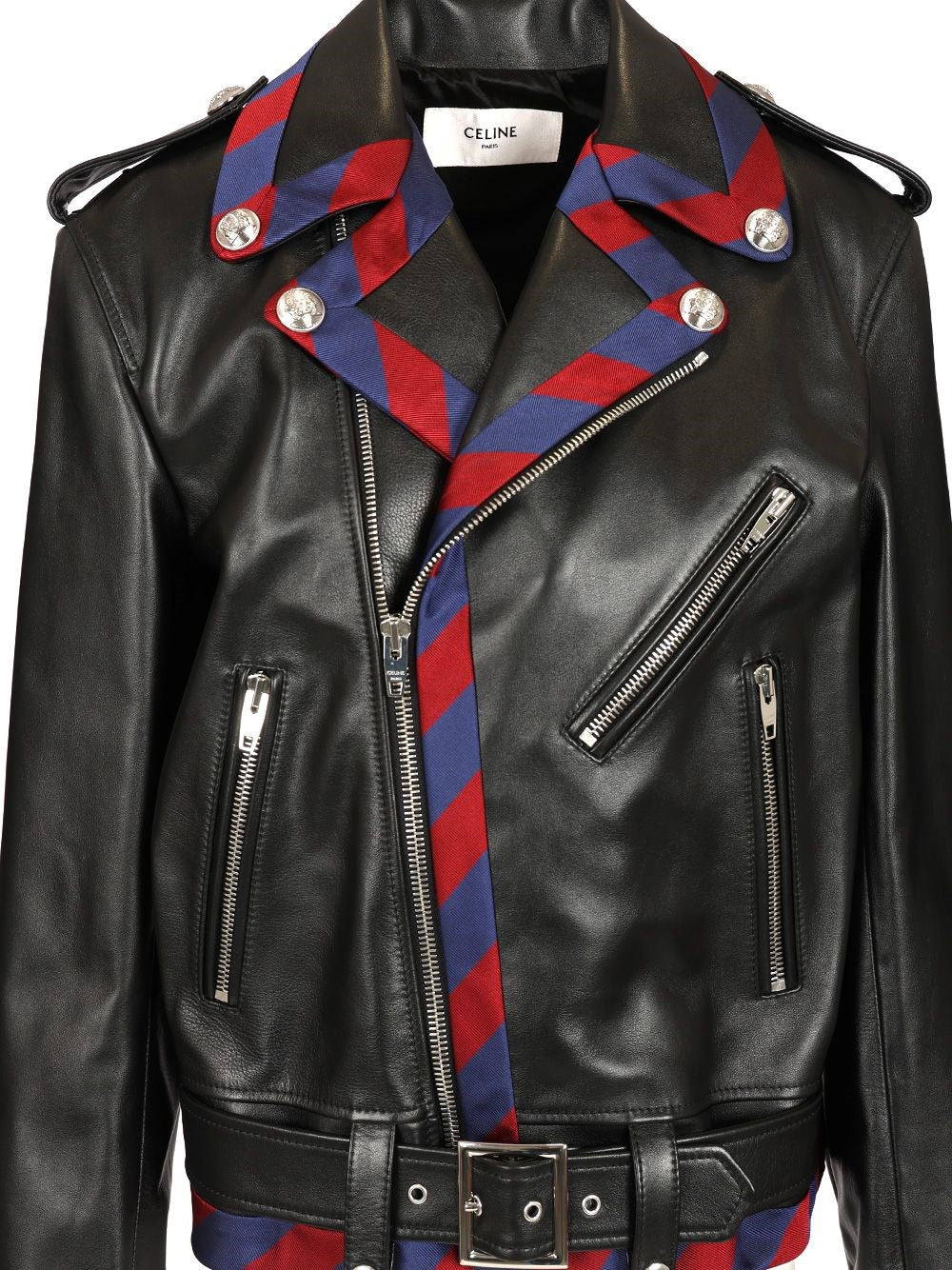 Celine Men Biker Galon Club Leather CELINE