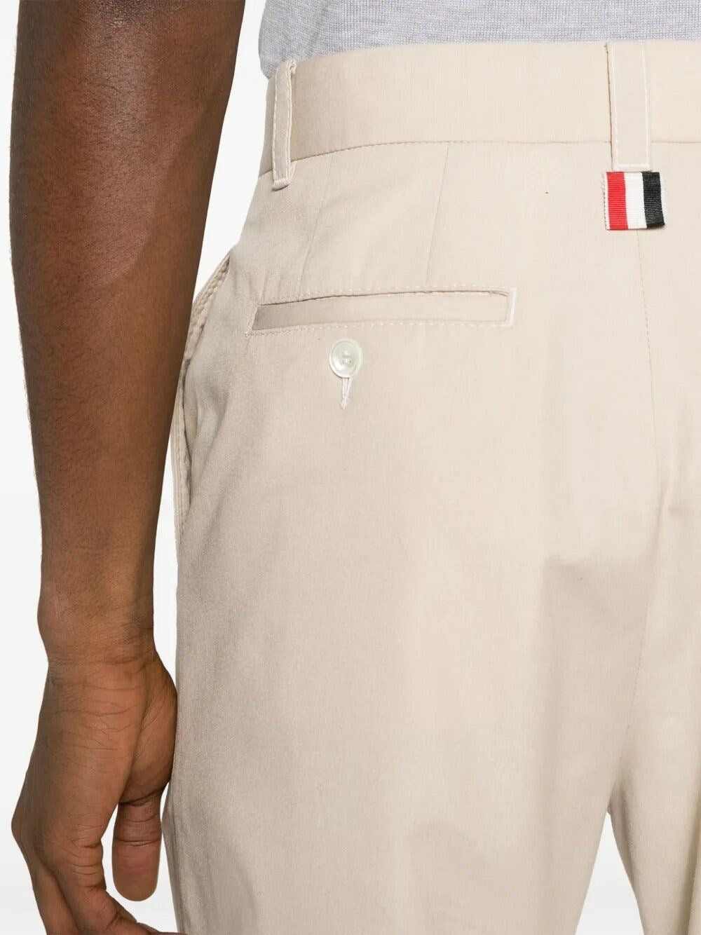 Thom Browne Men Typewriter Cloth Trousers THOM BROWNE