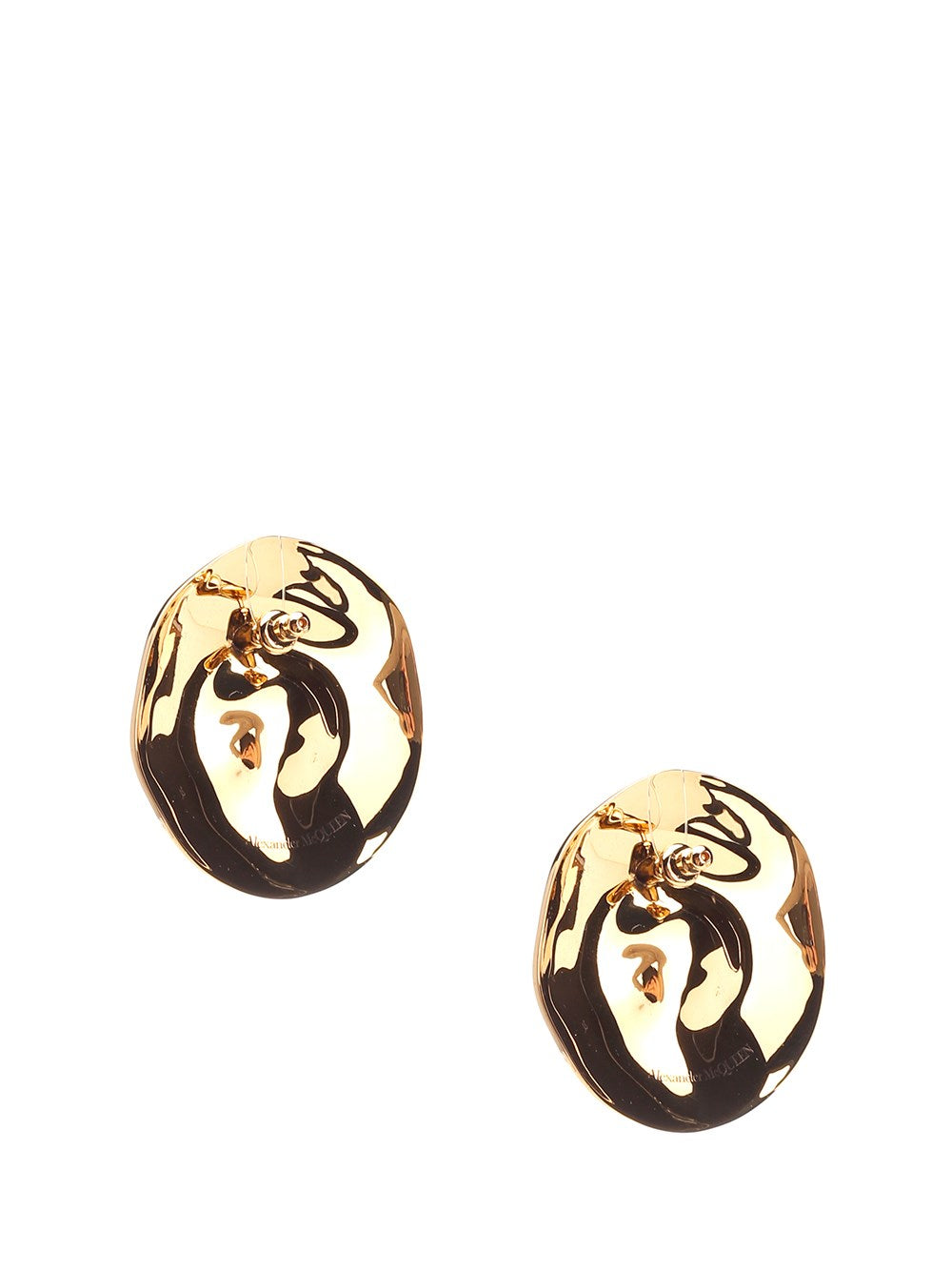 Mcqueen Women Metallic Earrings ALEXANDER MCQUEEN