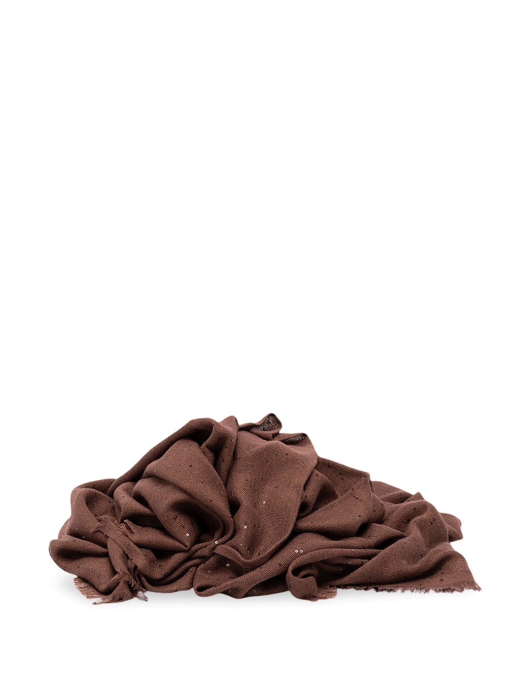 Brunello Cucinelli Women Cashmere And Silk `Diamond` Yarn Scarf BRUNELLO CUCINELLI