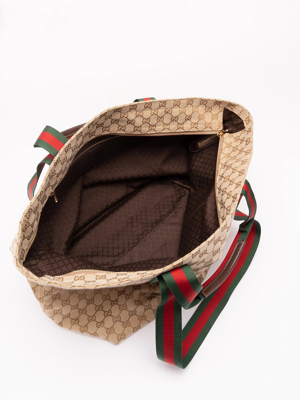 Gucci Men `Gg` Canvas Tote Bag GUCCI