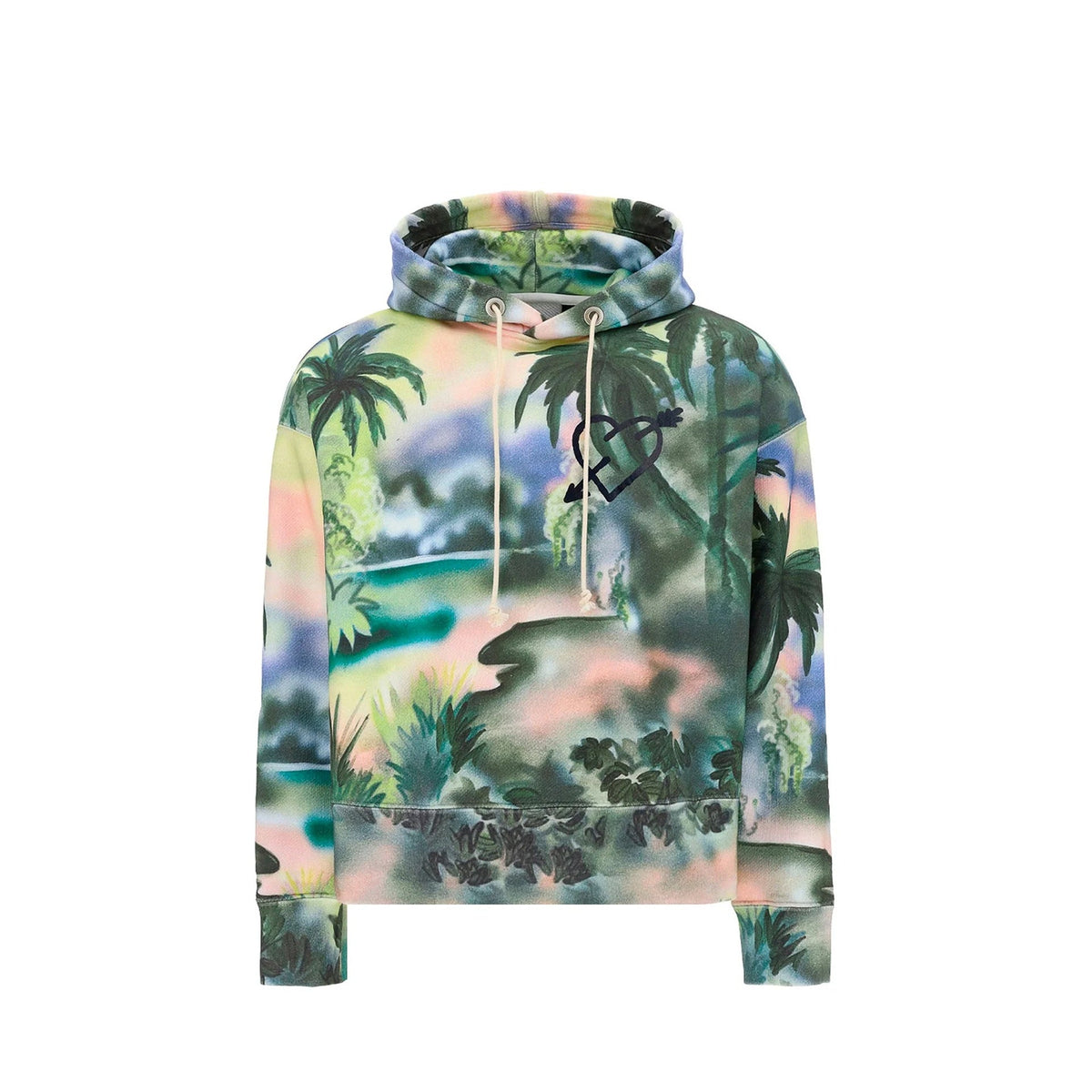 Palm Angels Cotton Hooded Sweatshirt Men PALM ANGELS