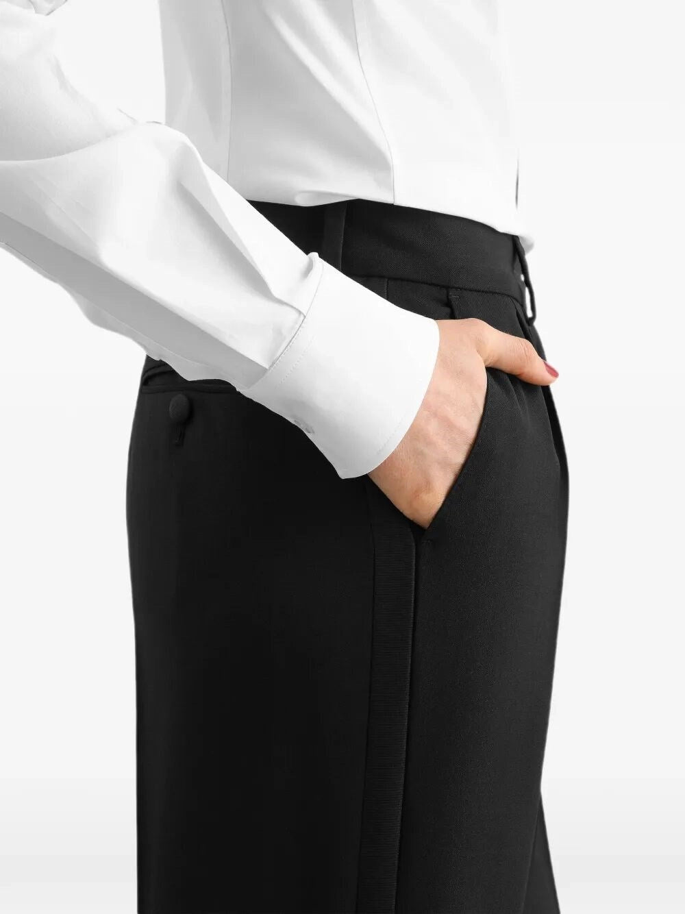 Dolce & Gabbana Women Wool Pants DOLCE & GABBANA