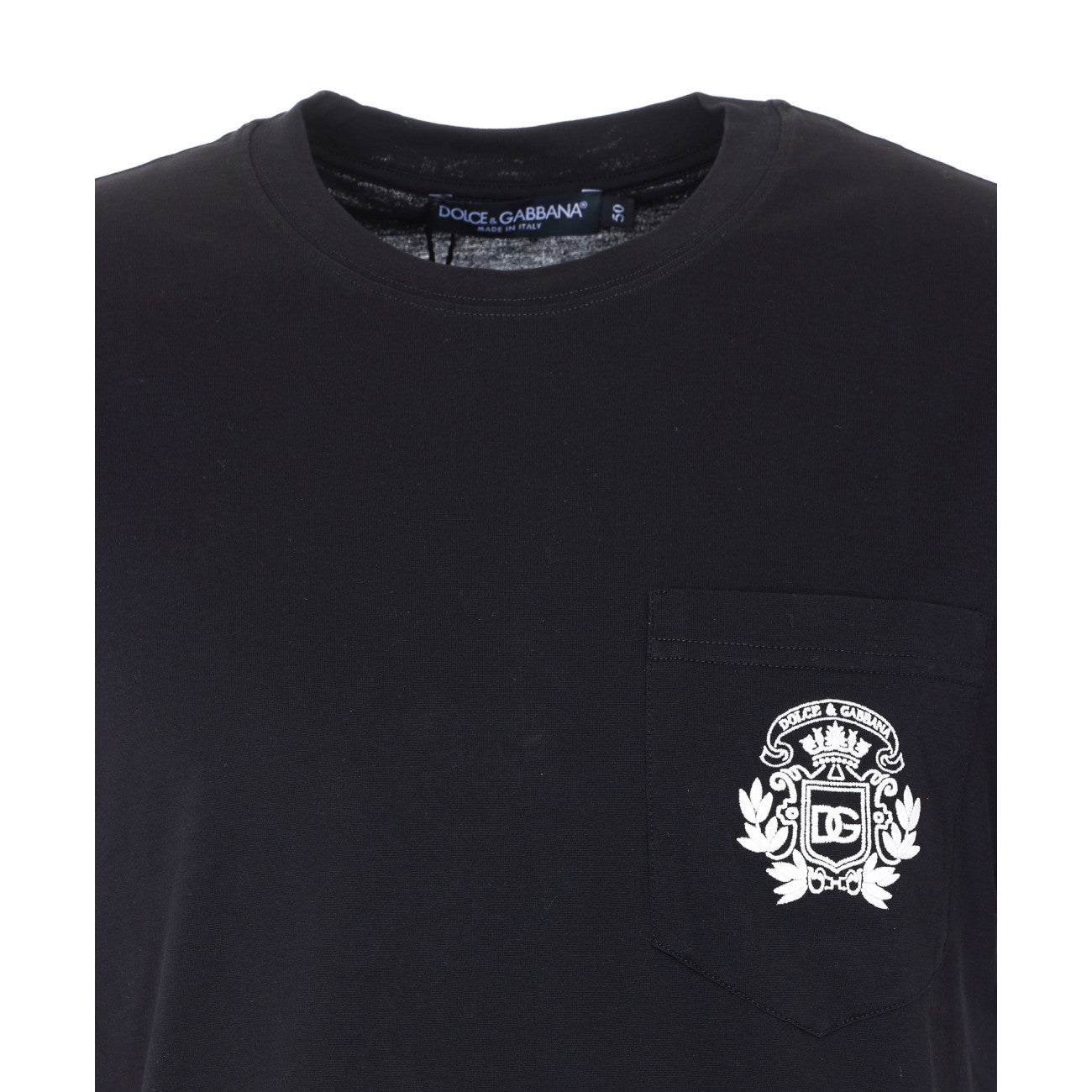 Dolce&Gabbana Men Dg Embroidered Logo T-Shirt DOLCE & GABBANA
