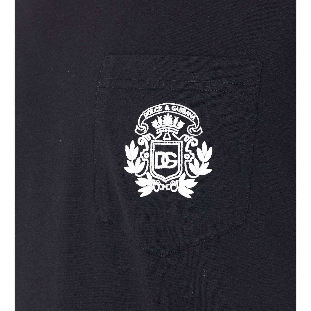 Dolce&Gabbana Men Dg Embroidered Logo T-Shirt DOLCE & GABBANA