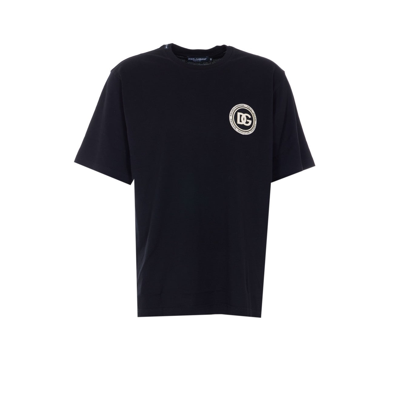 Dolce&Gabbana Men Dg Logo Patch T-Shirt DOLCE & GABBANA