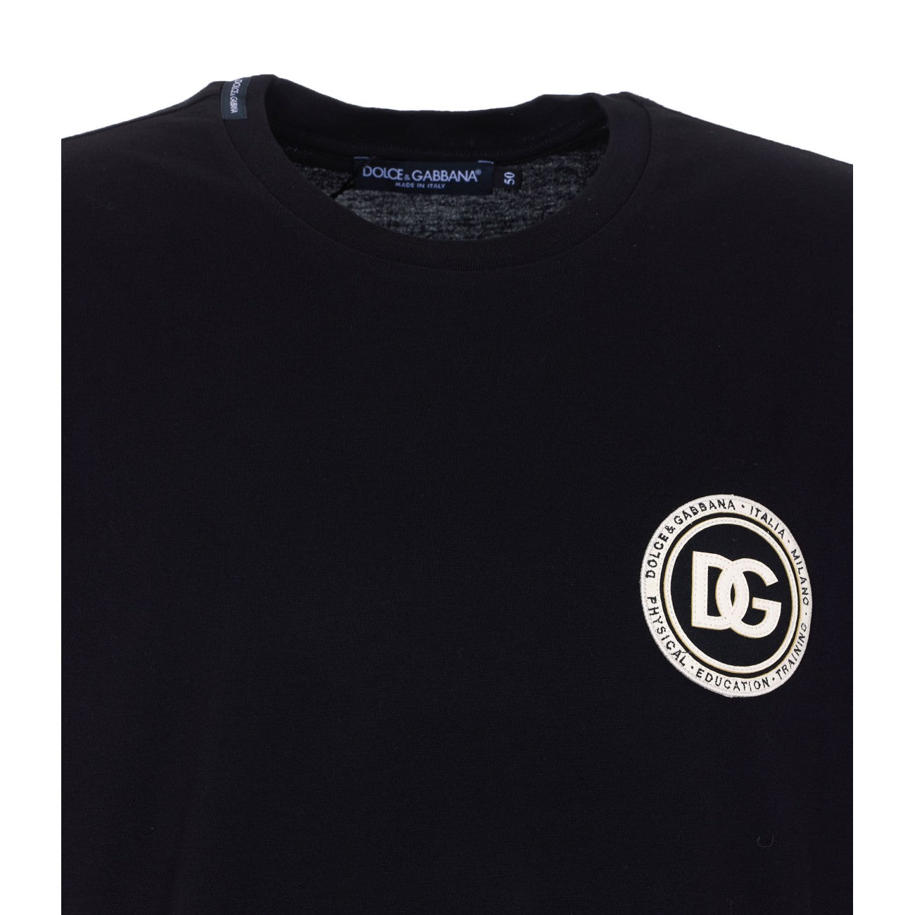 Dolce&Gabbana Men Dg Logo Patch T-Shirt DOLCE & GABBANA