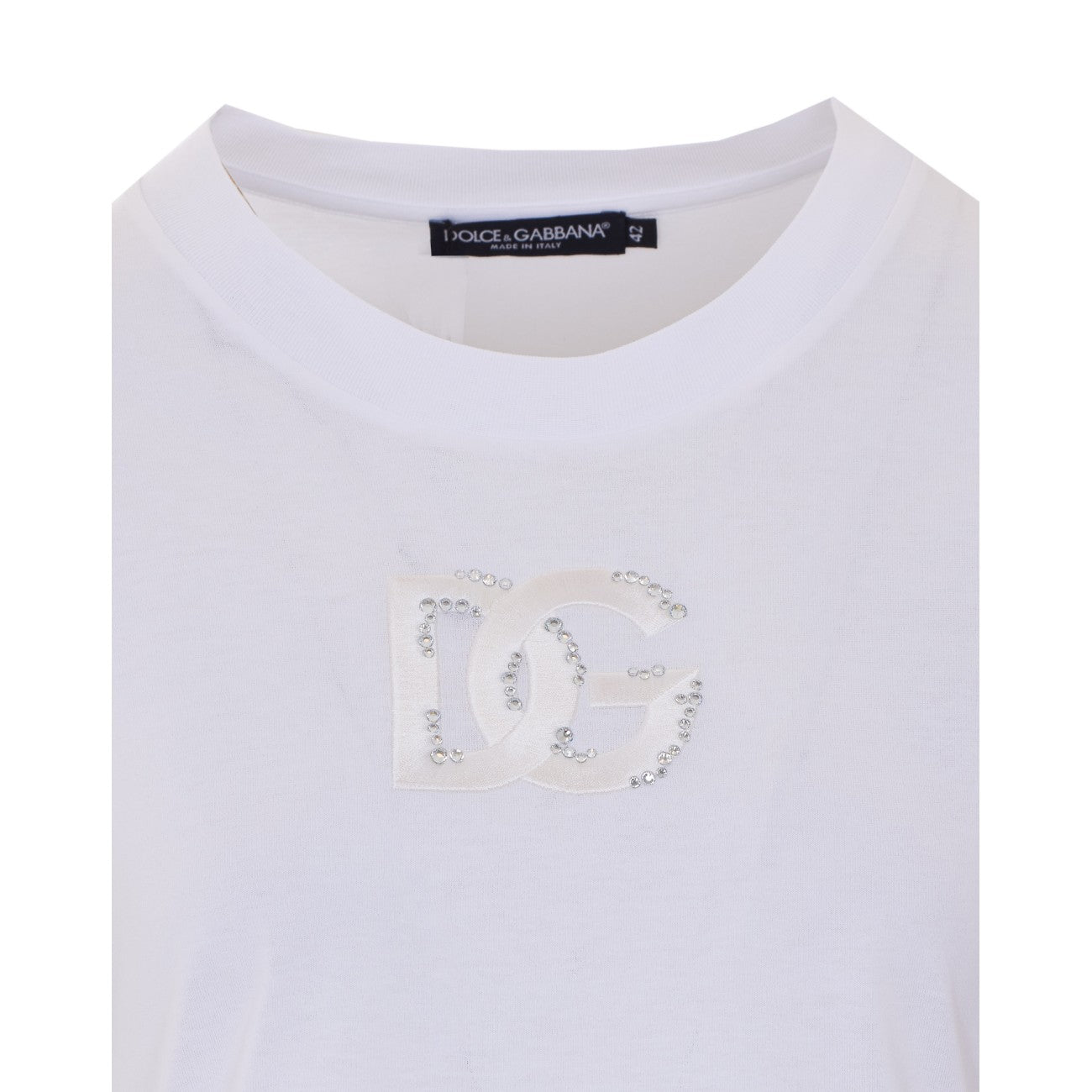 Dolce&Gabbana Women Dg Patch Logo T-Shirt DOLCE & GABBANA