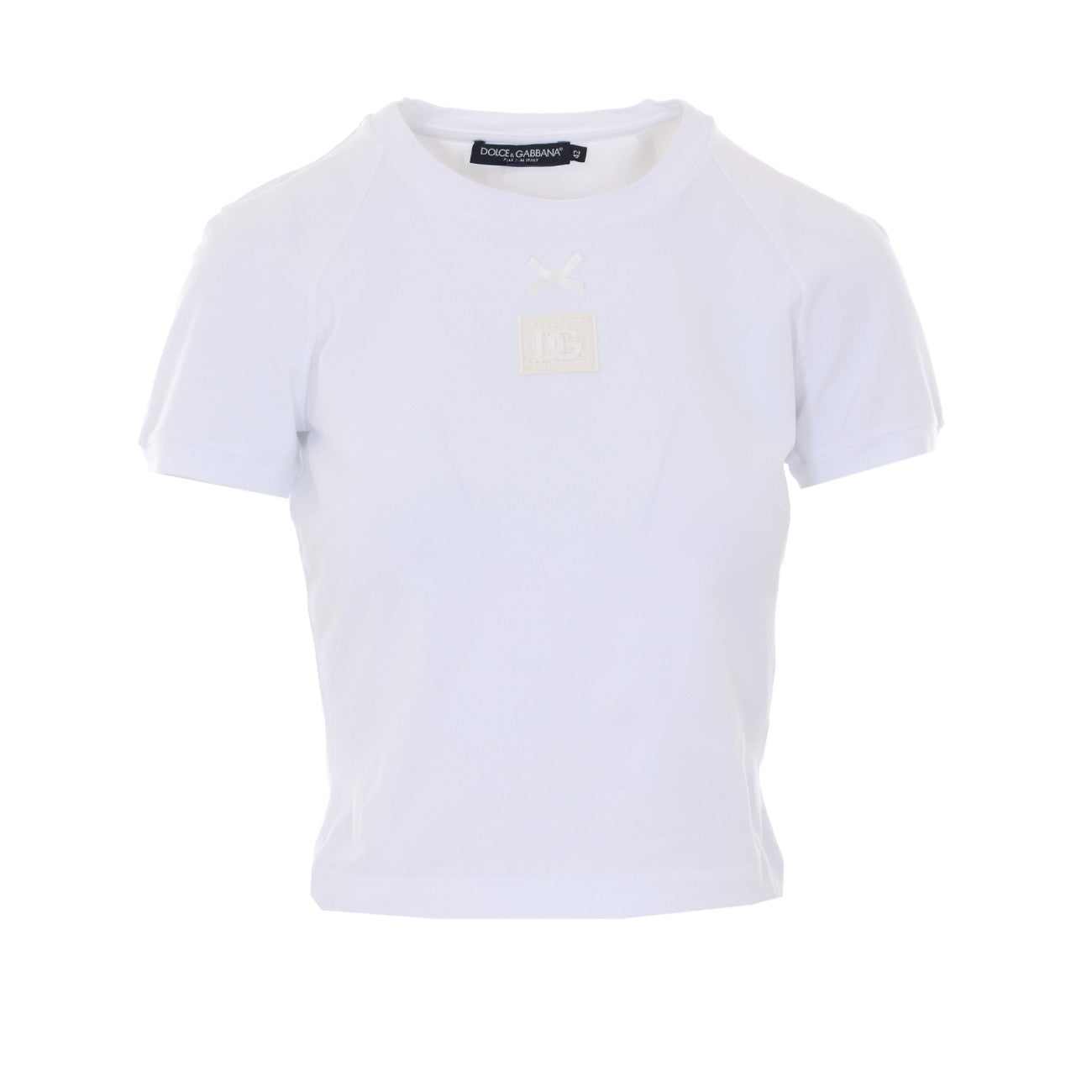 Dolce&Gabbana Women Dg Patch Logo T-Shirt DOLCE & GABBANA