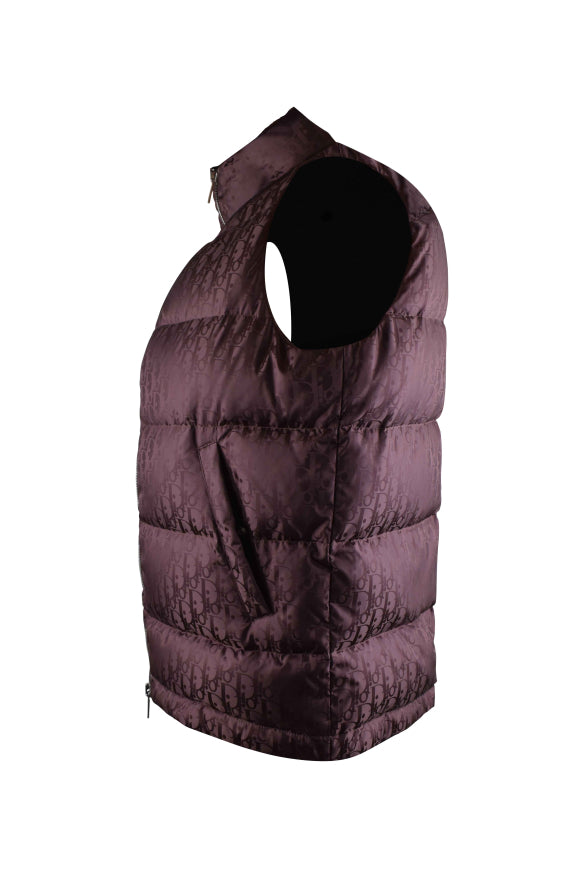 Dior Men Oblique Down Vest CHRISTIAN DIOR