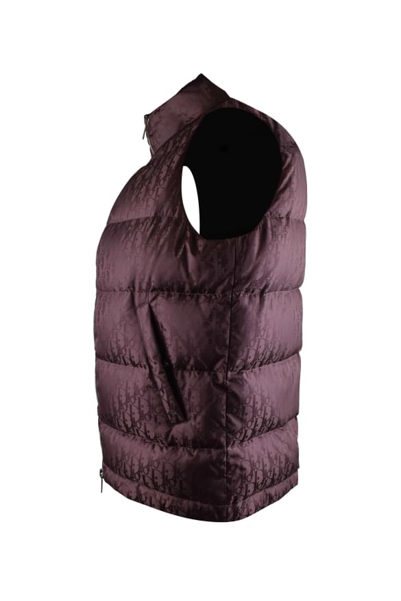 Dior Men Oblique Down Vest CHRISTIAN DIOR