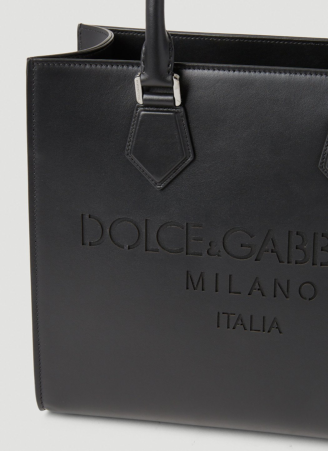 Dolce & Gabbana Men Debossed Logo Tote Bag DOLCE & GABBANA