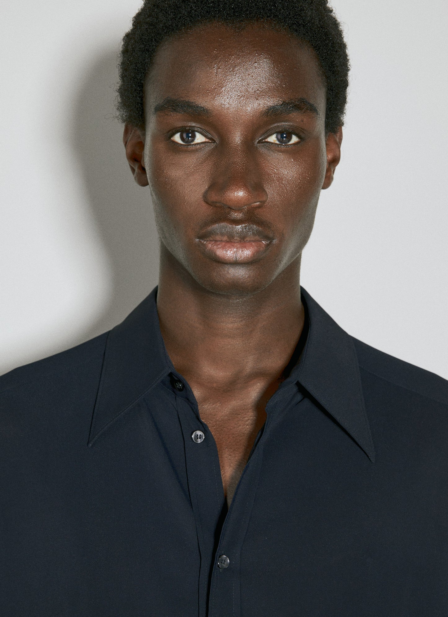 Dolce & Gabbana Men Martini Fit Stretch Charmeuse Shirt DOLCE & GABBANA