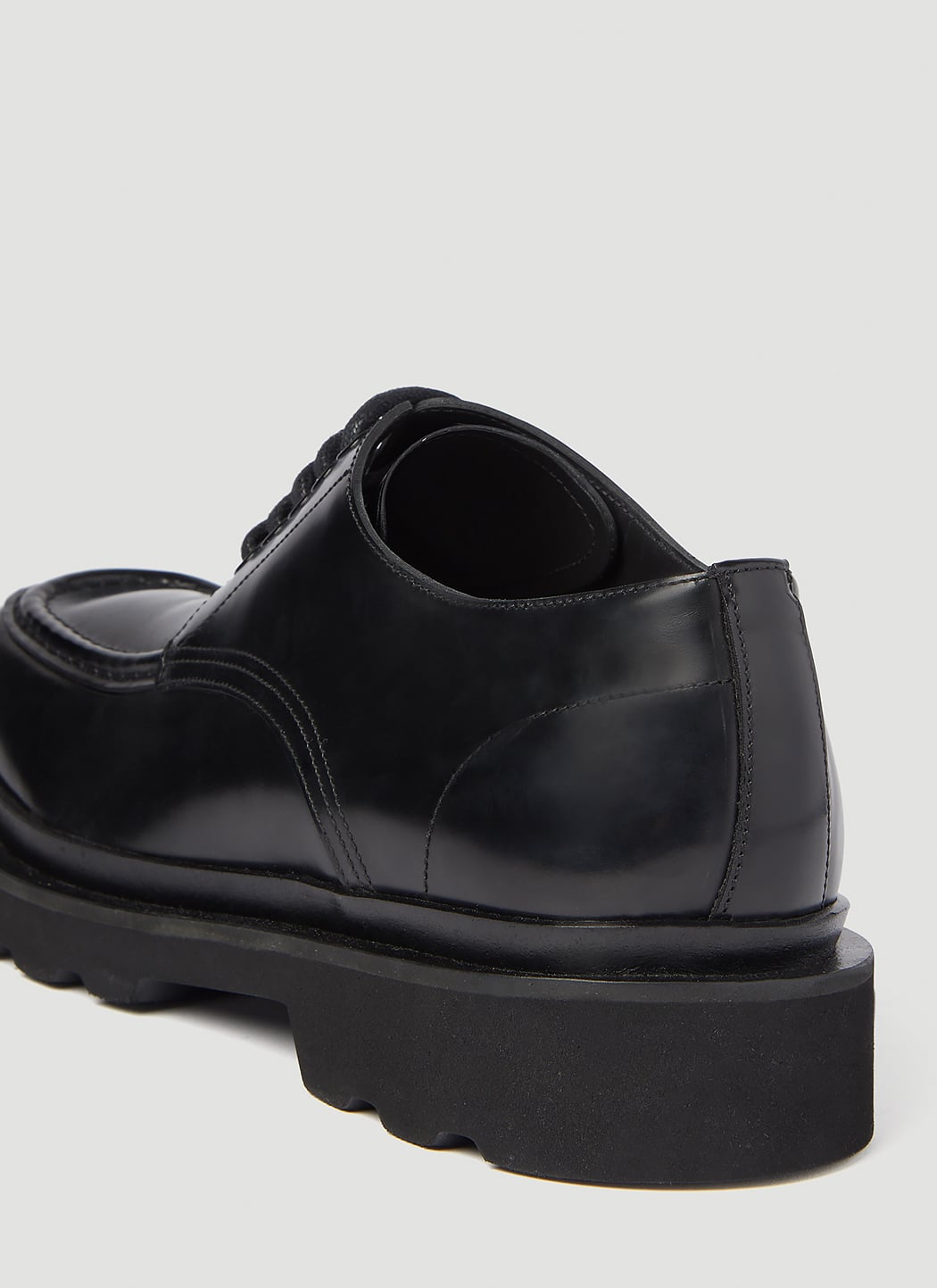 Dolce & Gabbana Men Brushed Leather Derby Shoes DOLCE & GABBANA