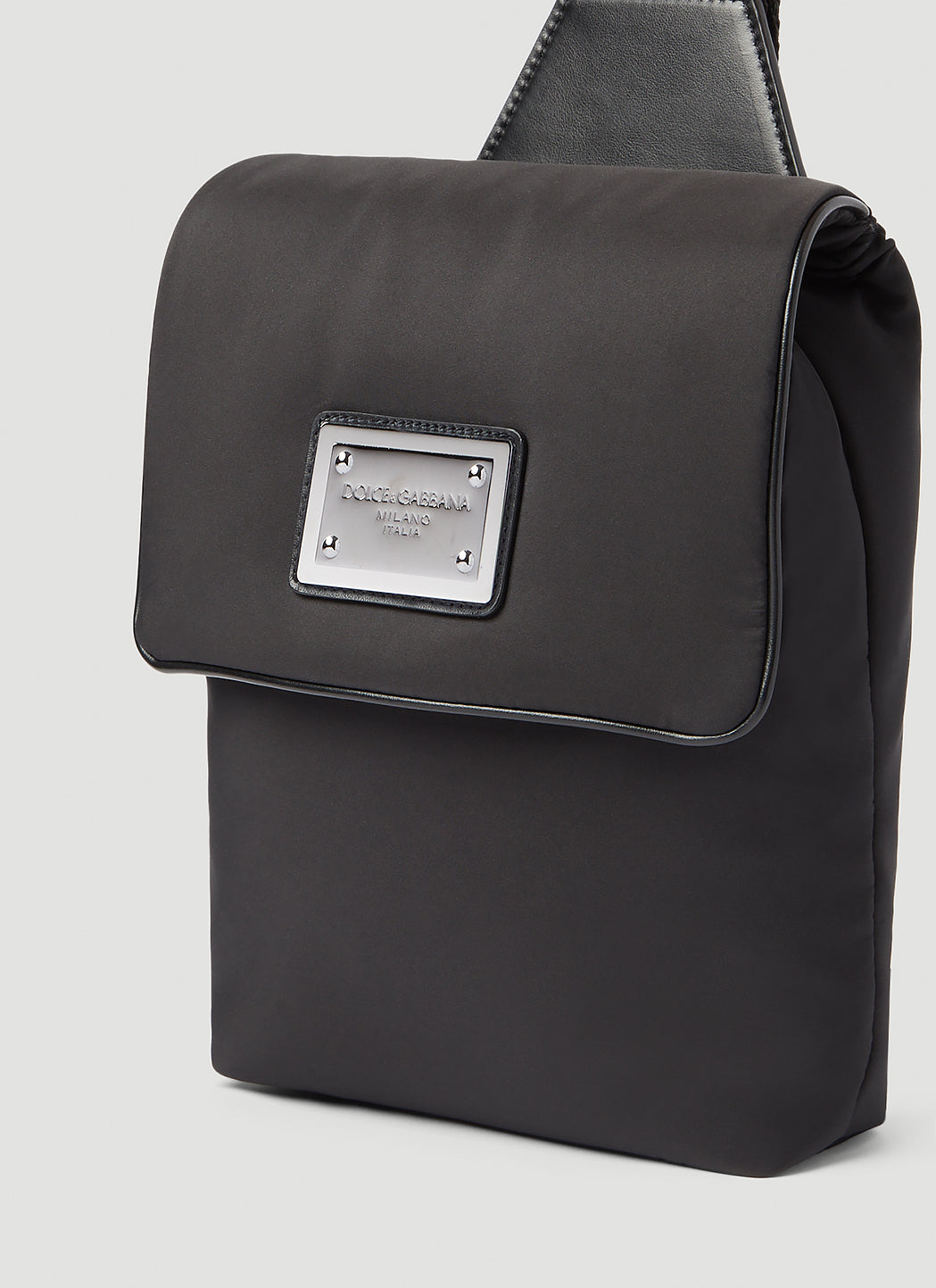 Dolce & Gabbana Men Logo Plaque Nylon Belt Bag DOLCE & GABBANA