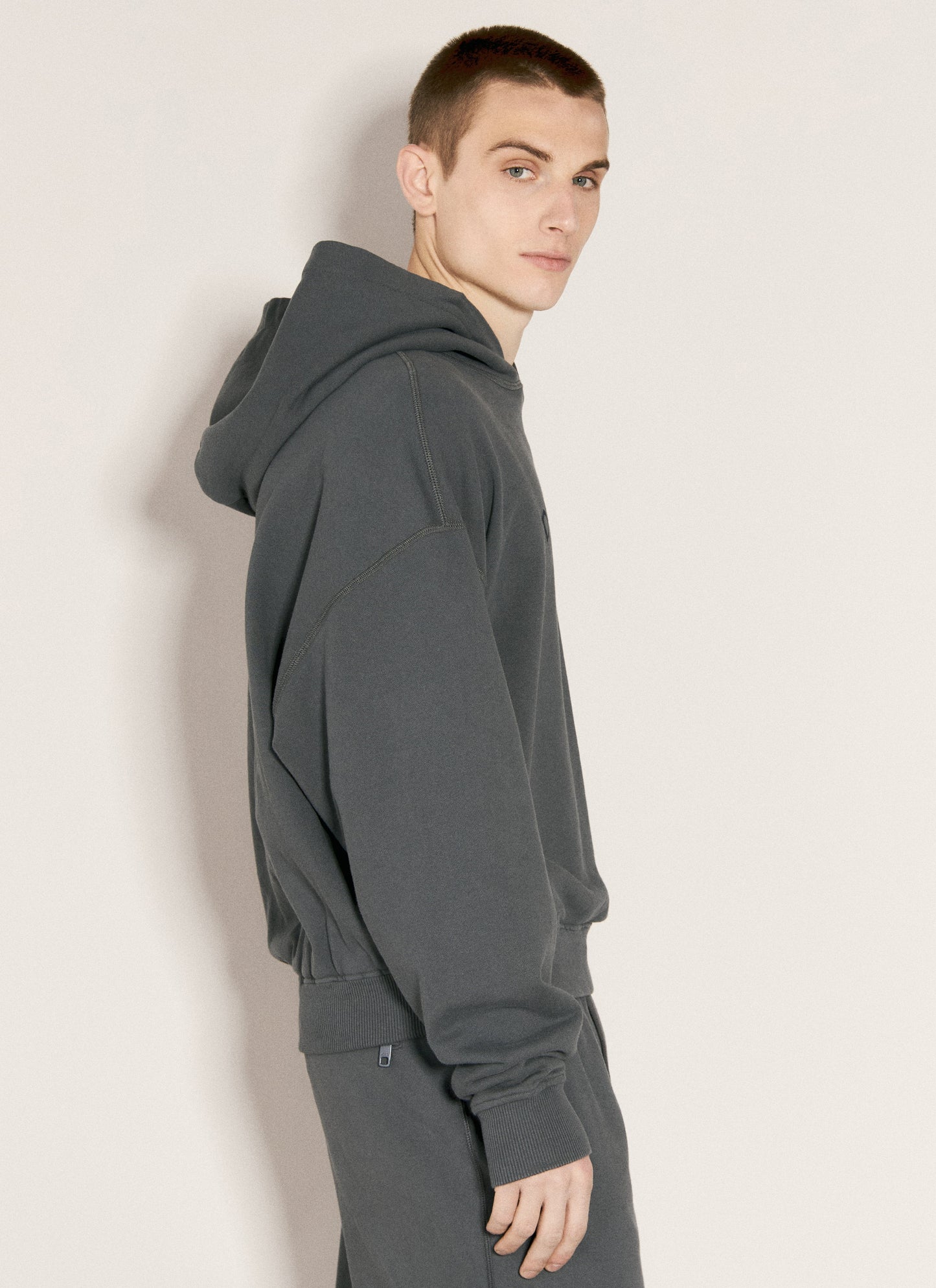 Dolce & Gabbana Men Cropped Hooded Sweatshirt DOLCE & GABBANA