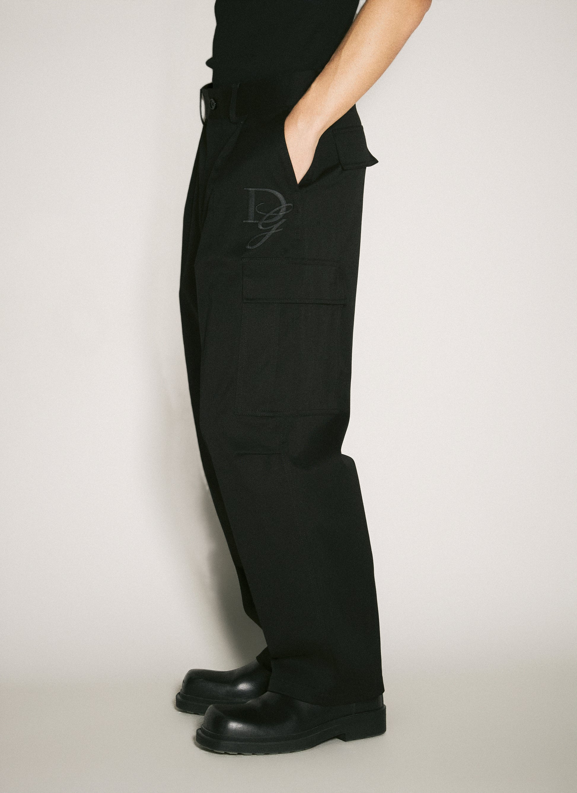 Dolce & Gabbana Men Twill Cargo Pants DOLCE & GABBANA