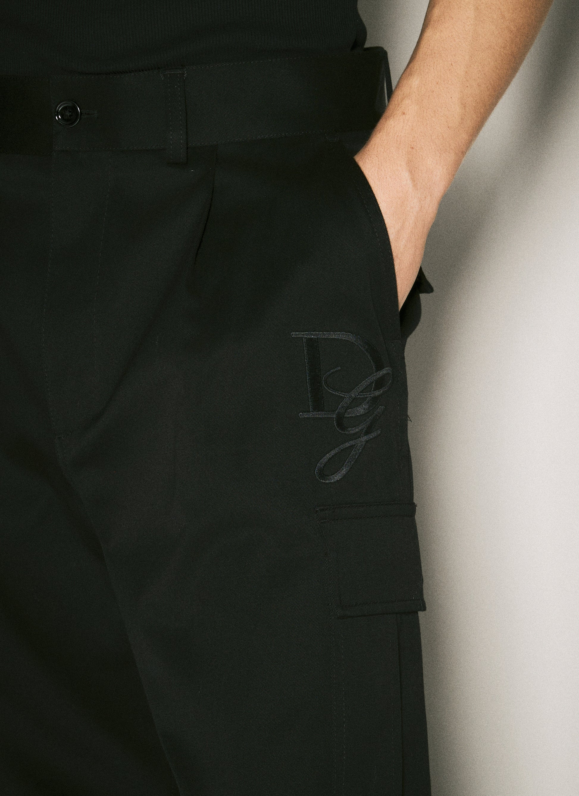 Dolce & Gabbana Men Twill Cargo Pants DOLCE & GABBANA