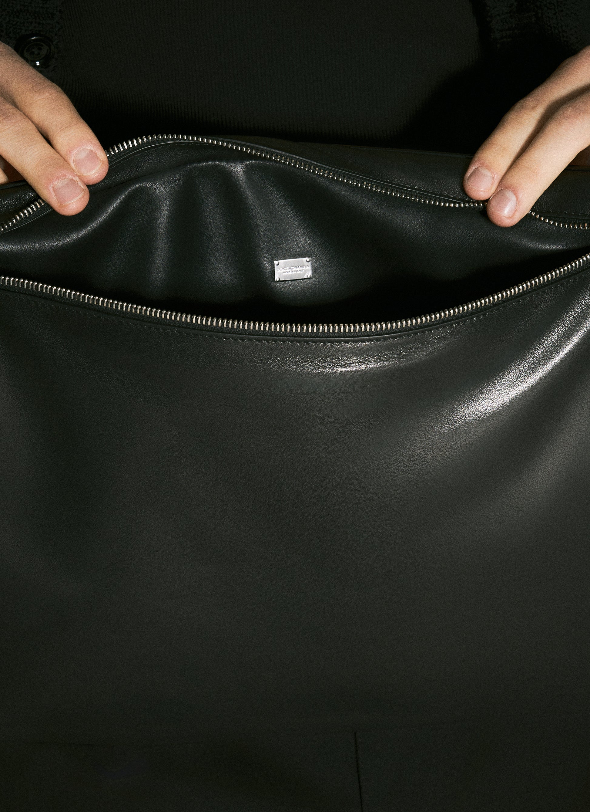 Dolce & Gabbana Men Nappa Leather Handbag DOLCE & GABBANA
