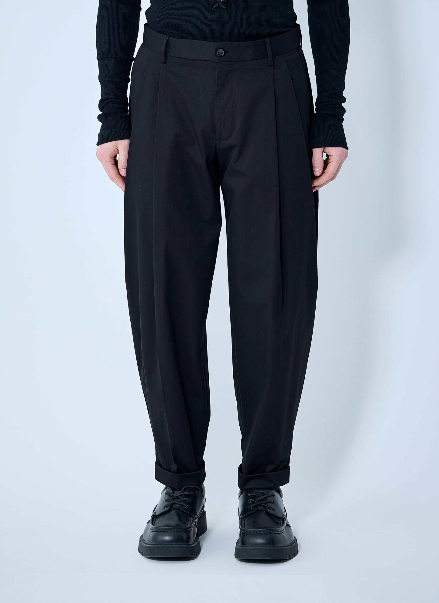 Dolce & Gabbana Men Cotton Gabardine Pants DOLCE & GABBANA