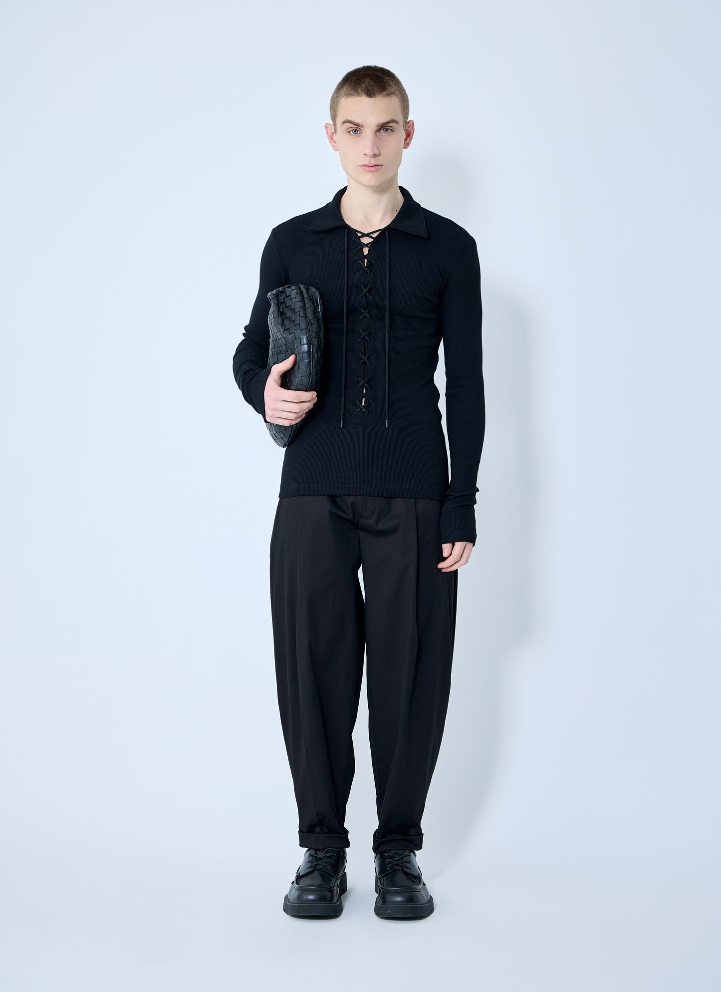 Dolce & Gabbana Men Cotton Gabardine Pants DOLCE & GABBANA