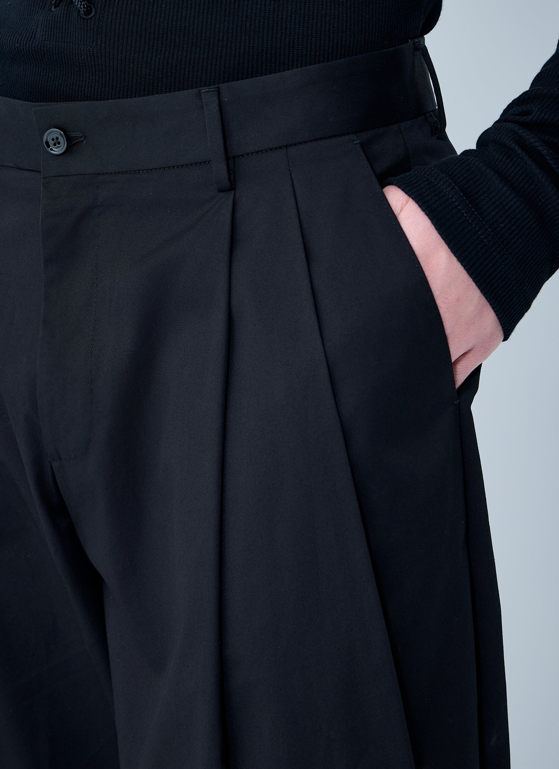 Dolce & Gabbana Men Cotton Gabardine Pants DOLCE & GABBANA