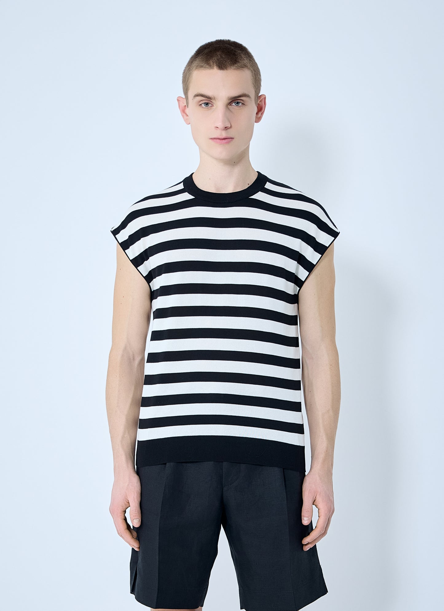 Dolce & Gabbana Men Striped Tank Top DOLCE & GABBANA
