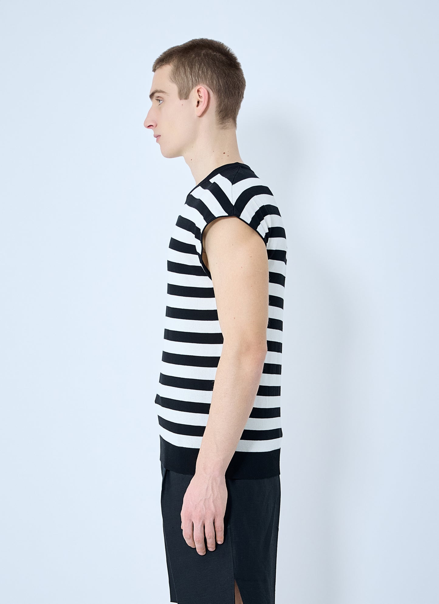 Dolce & Gabbana Men Striped Tank Top DOLCE & GABBANA