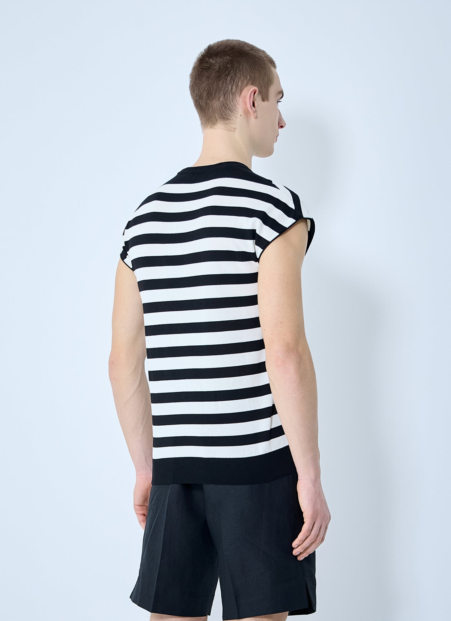 Dolce & Gabbana Men Striped Tank Top DOLCE & GABBANA