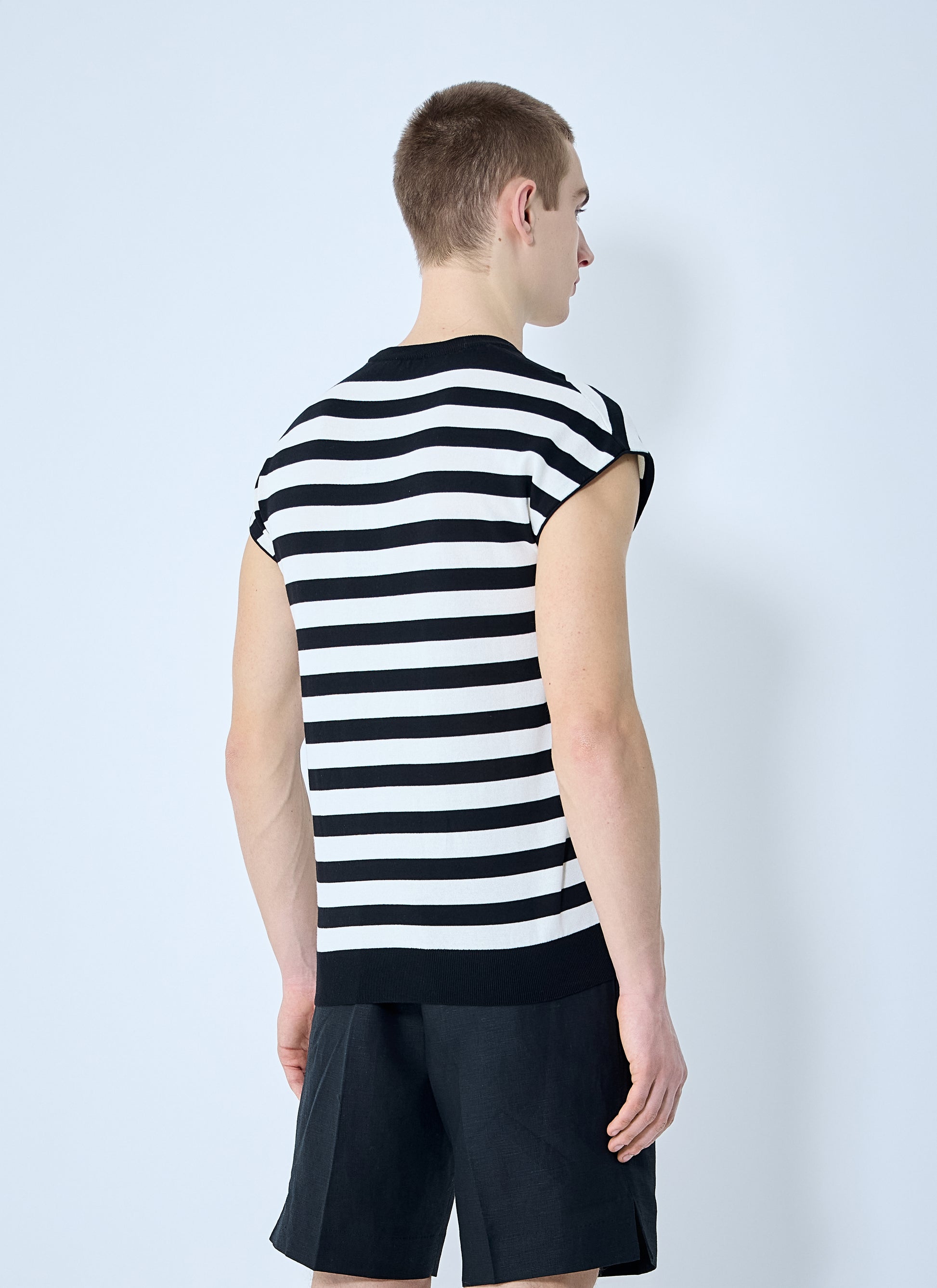 Dolce & Gabbana Men Striped Tank Top DOLCE & GABBANA
