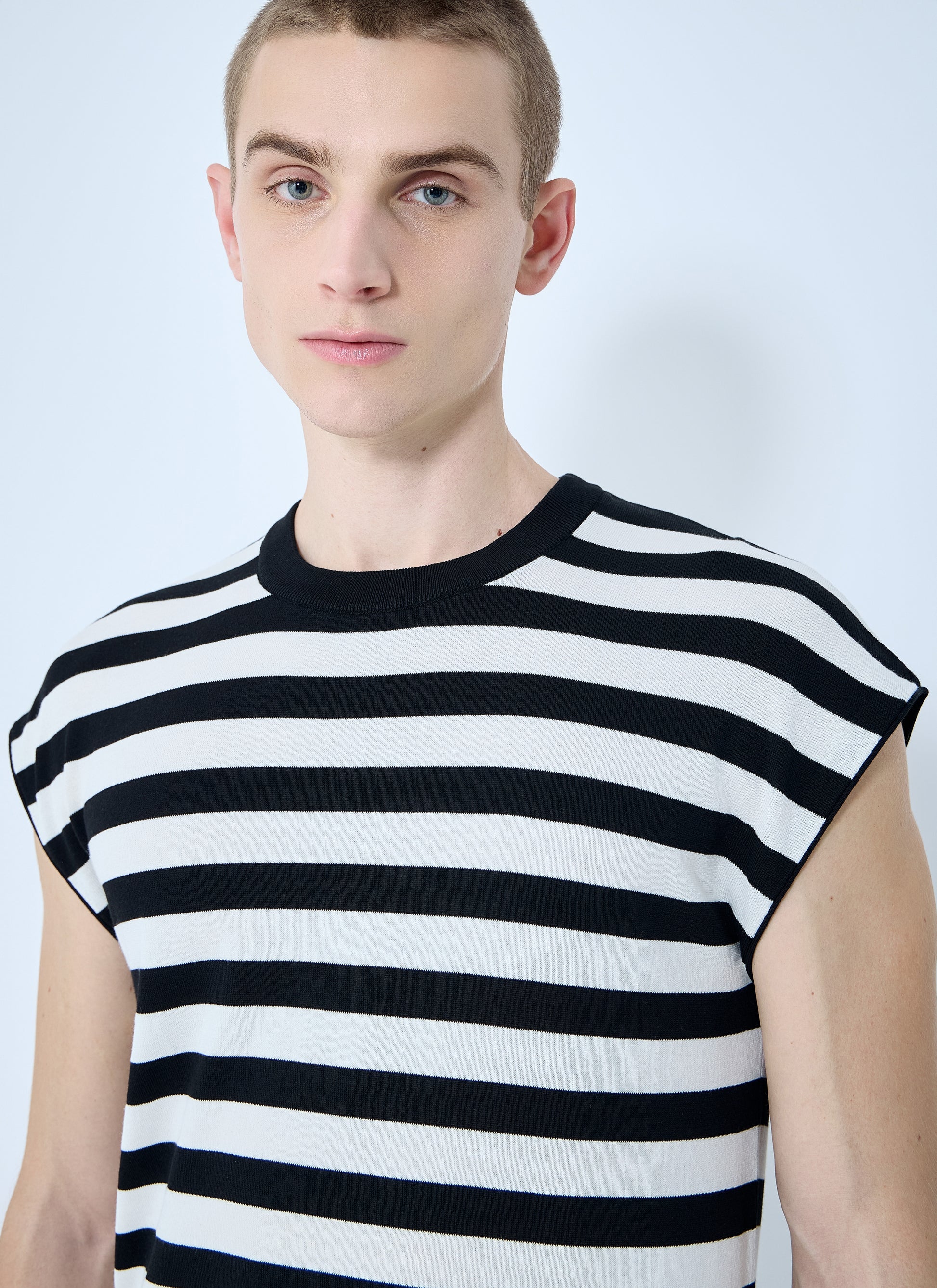 Dolce & Gabbana Men Striped Tank Top DOLCE & GABBANA
