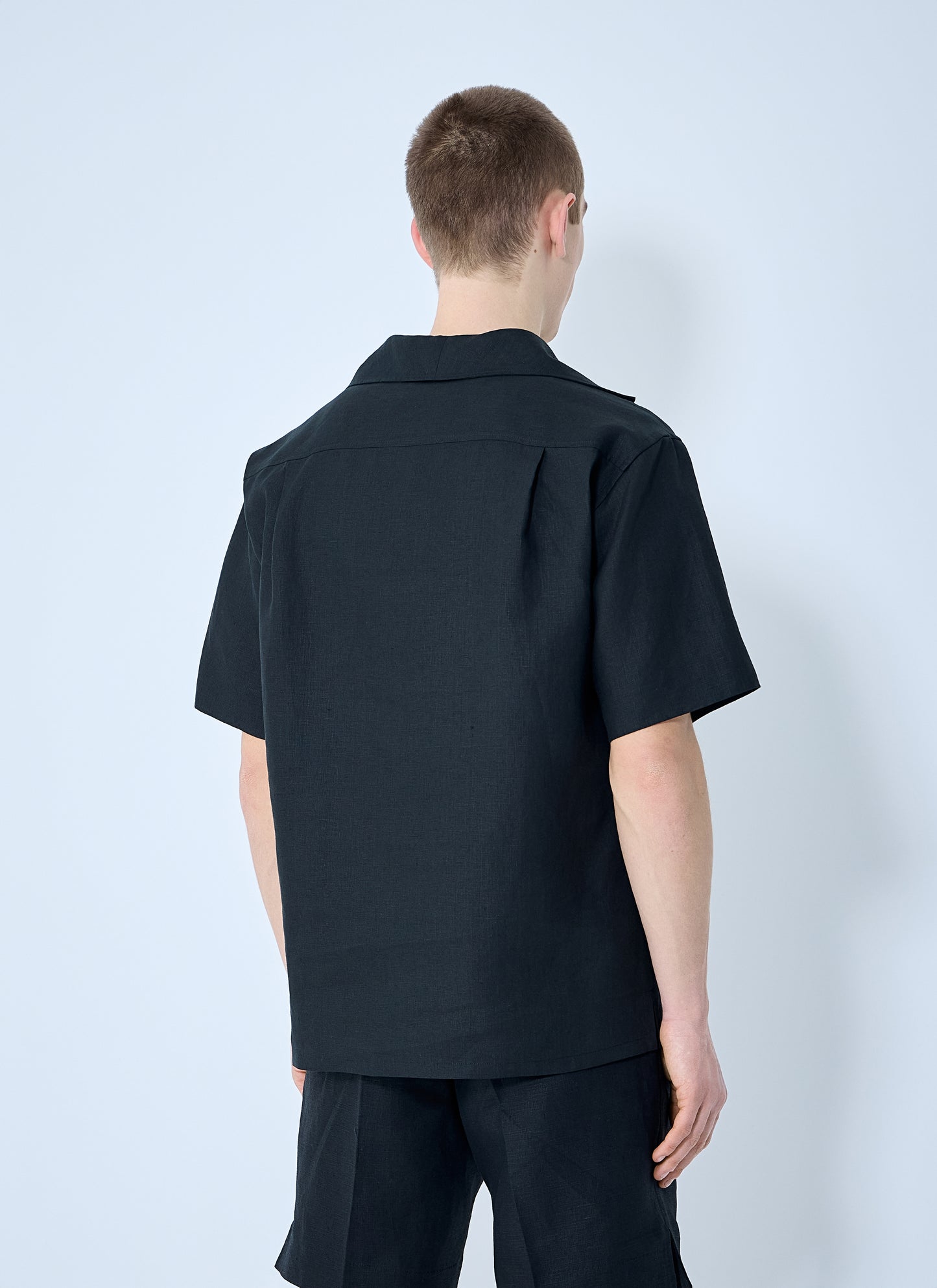 Dolce & Gabbana Men Linen Polo Shirt DOLCE & GABBANA