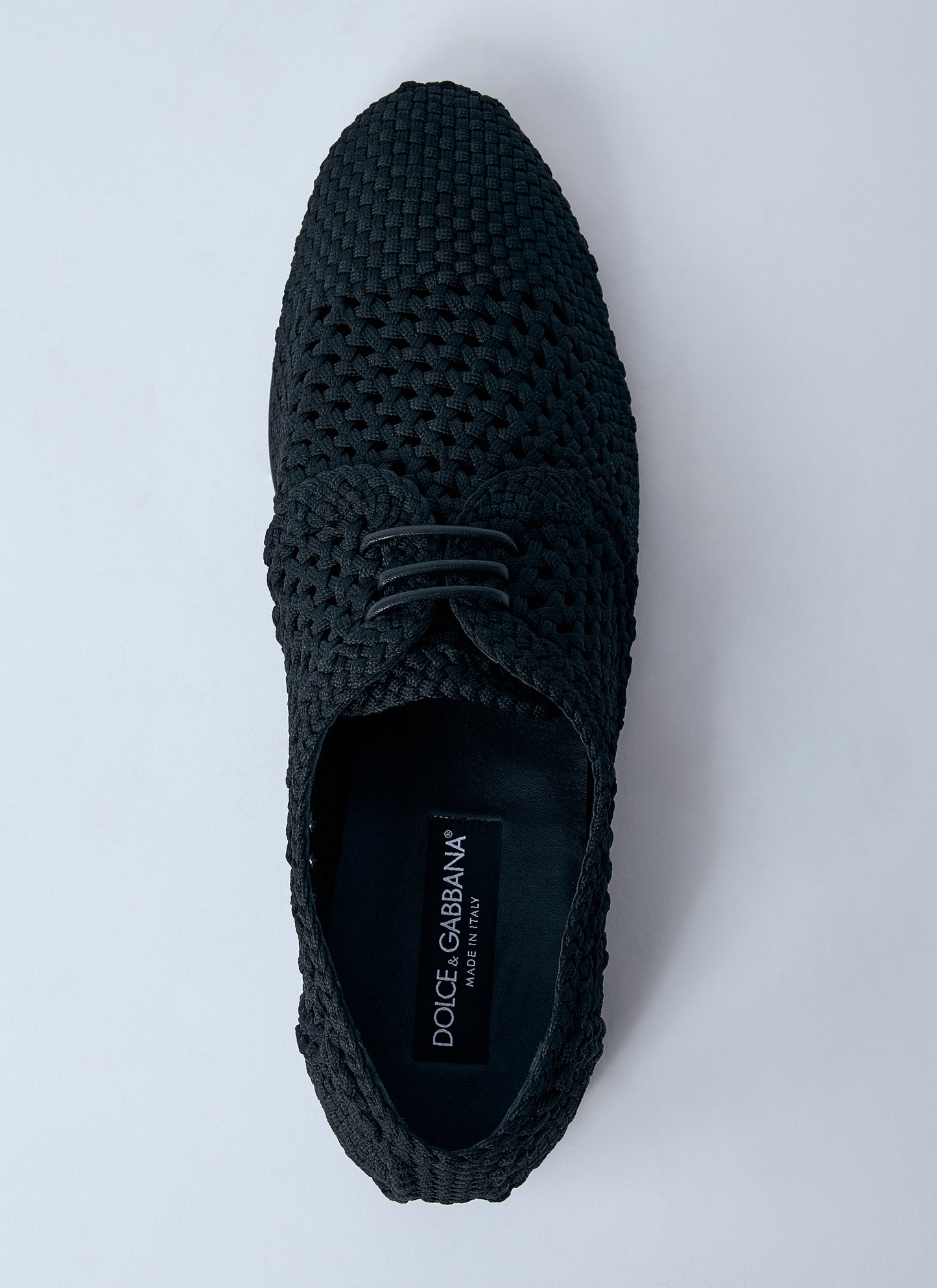 Dolce & Gabbana Men Woven Derby Shoes DOLCE & GABBANA