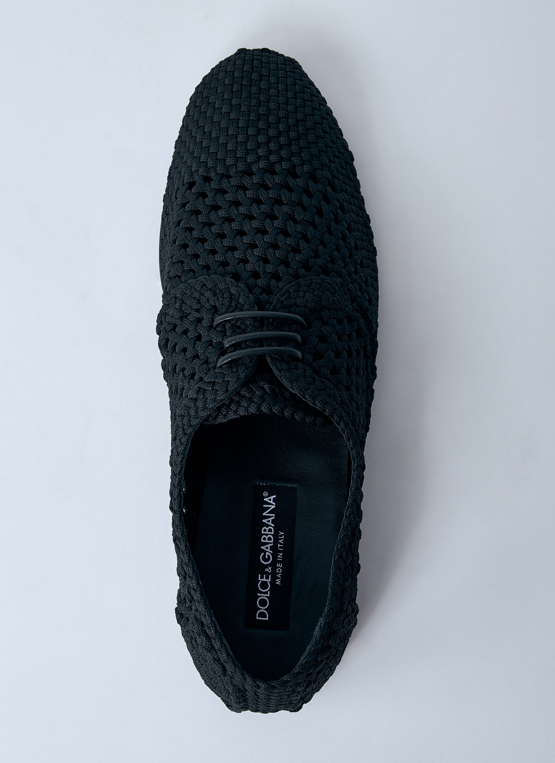 Dolce & Gabbana Men Woven Derby Shoes DOLCE & GABBANA