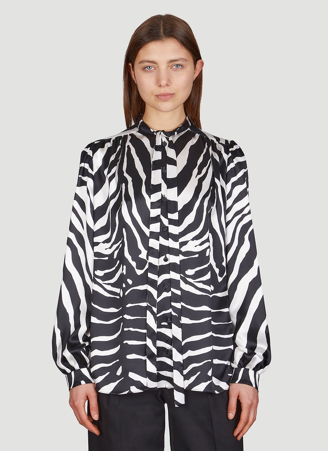 Dolce & Gabbana Women Zebra Print Shirt DOLCE & GABBANA