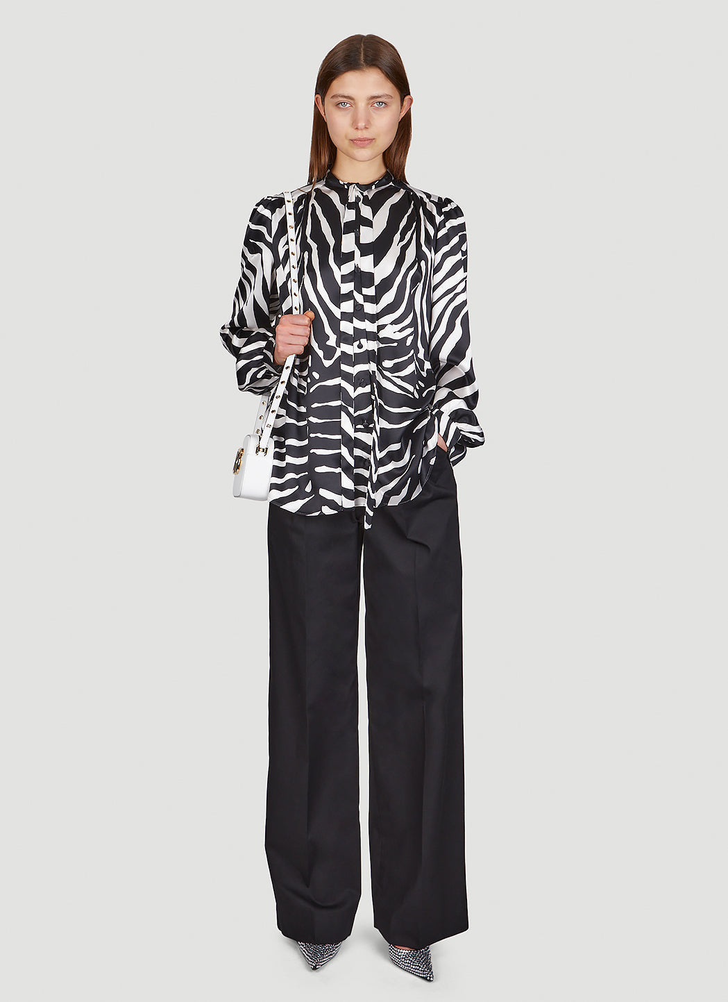 Dolce & Gabbana Women Zebra Print Shirt DOLCE & GABBANA