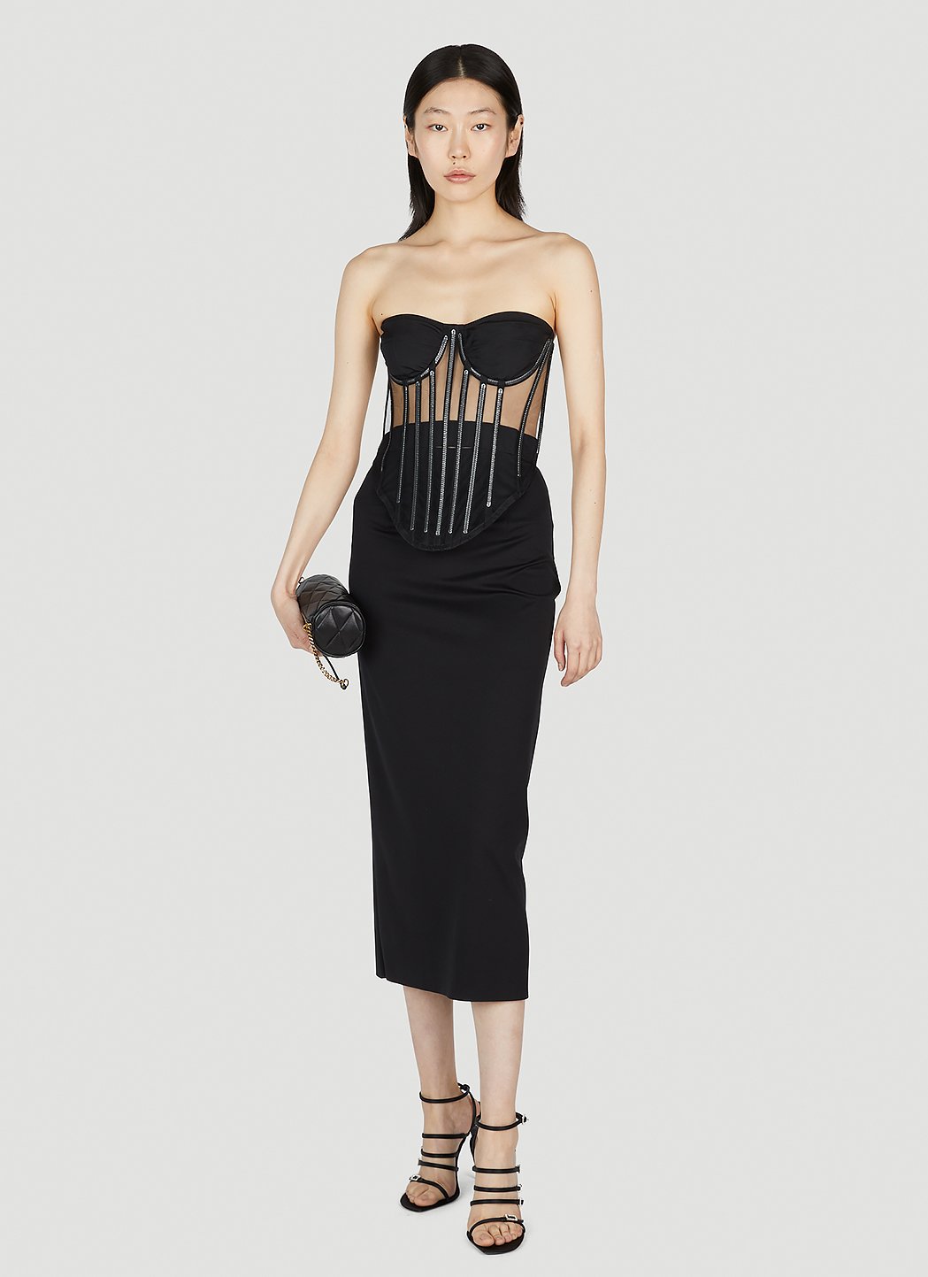 Dolce & Gabbana Women Kim Embellished Corset Top DOLCE & GABBANA