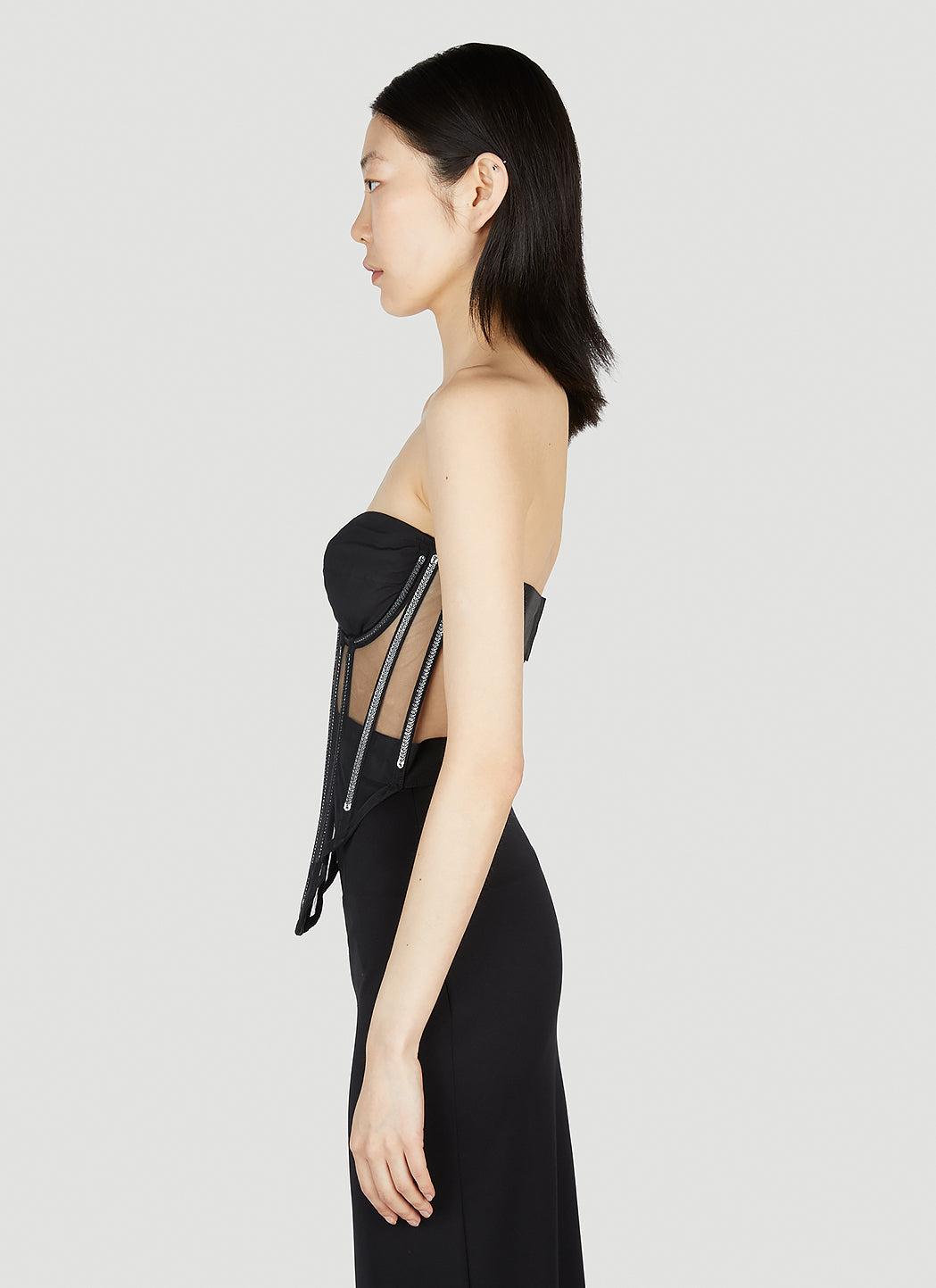 Dolce & Gabbana Women Kim Embellished Corset Top DOLCE & GABBANA