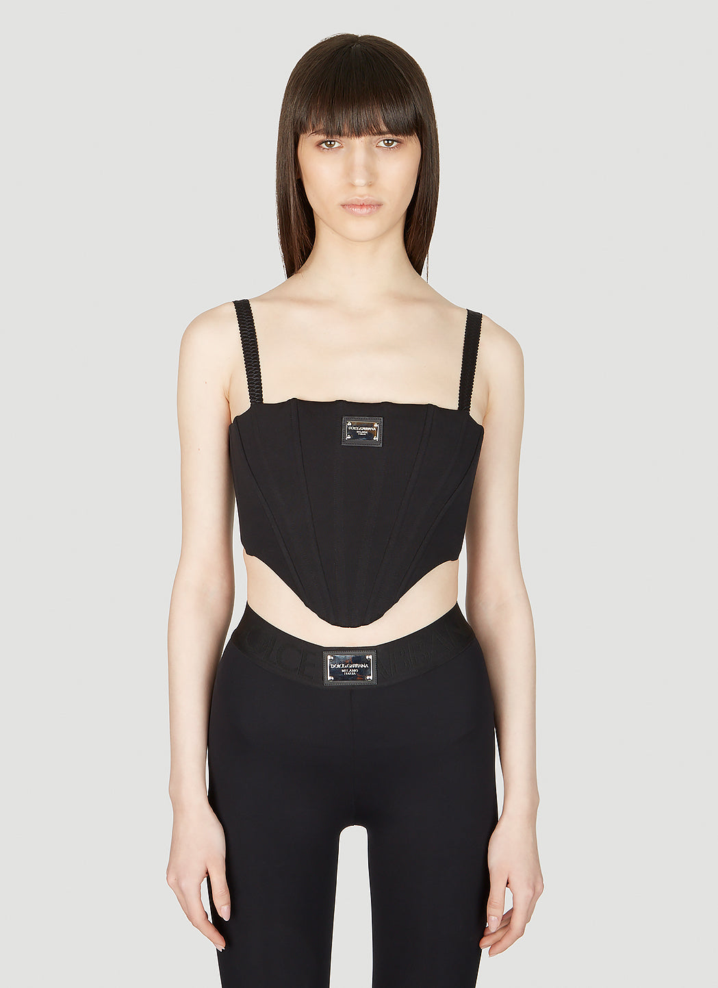Dolce & Gabbana Women Logo Plaque Corset DOLCE & GABBANA