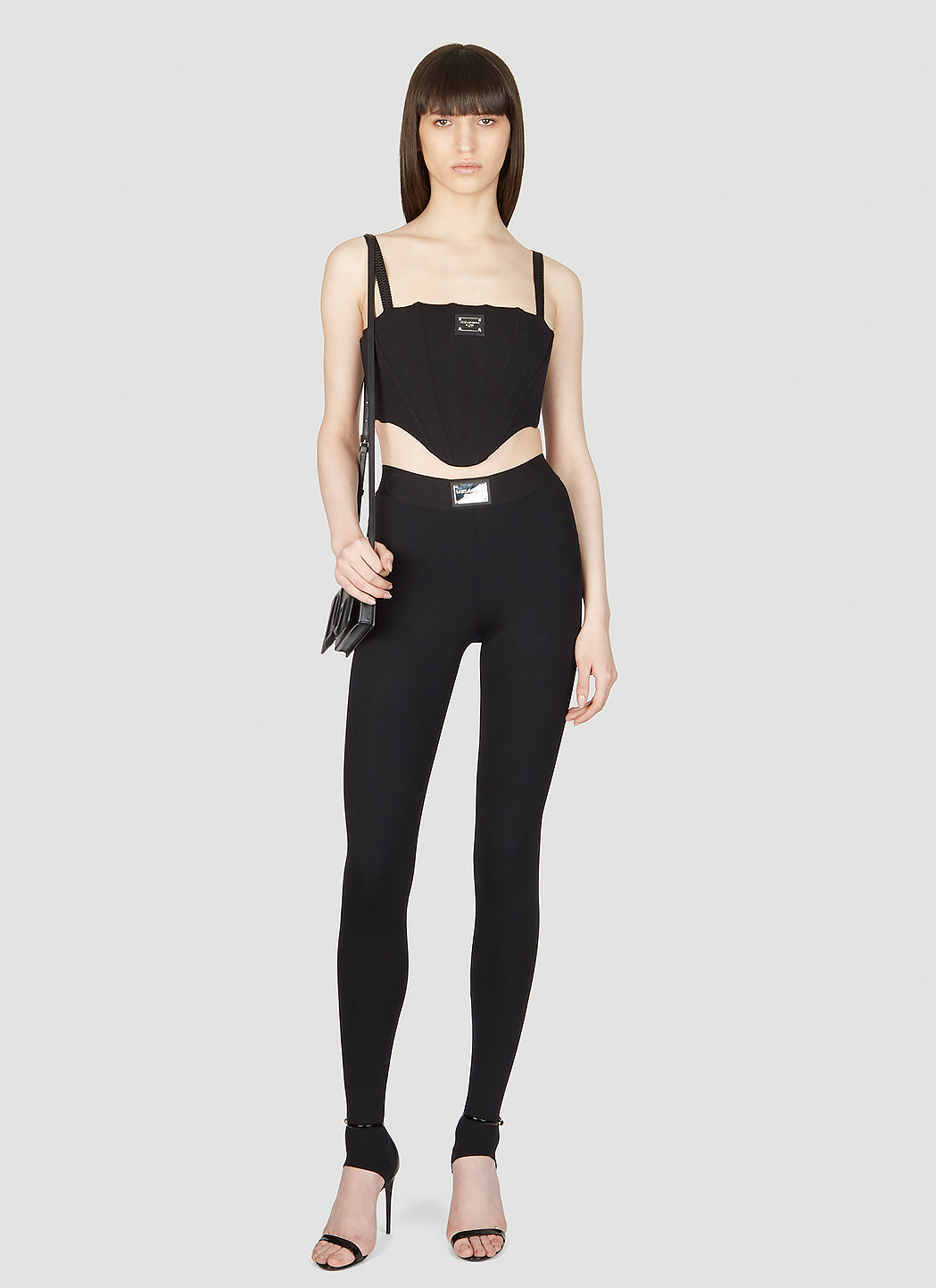 Dolce & Gabbana Women Logo Plaque Corset DOLCE & GABBANA