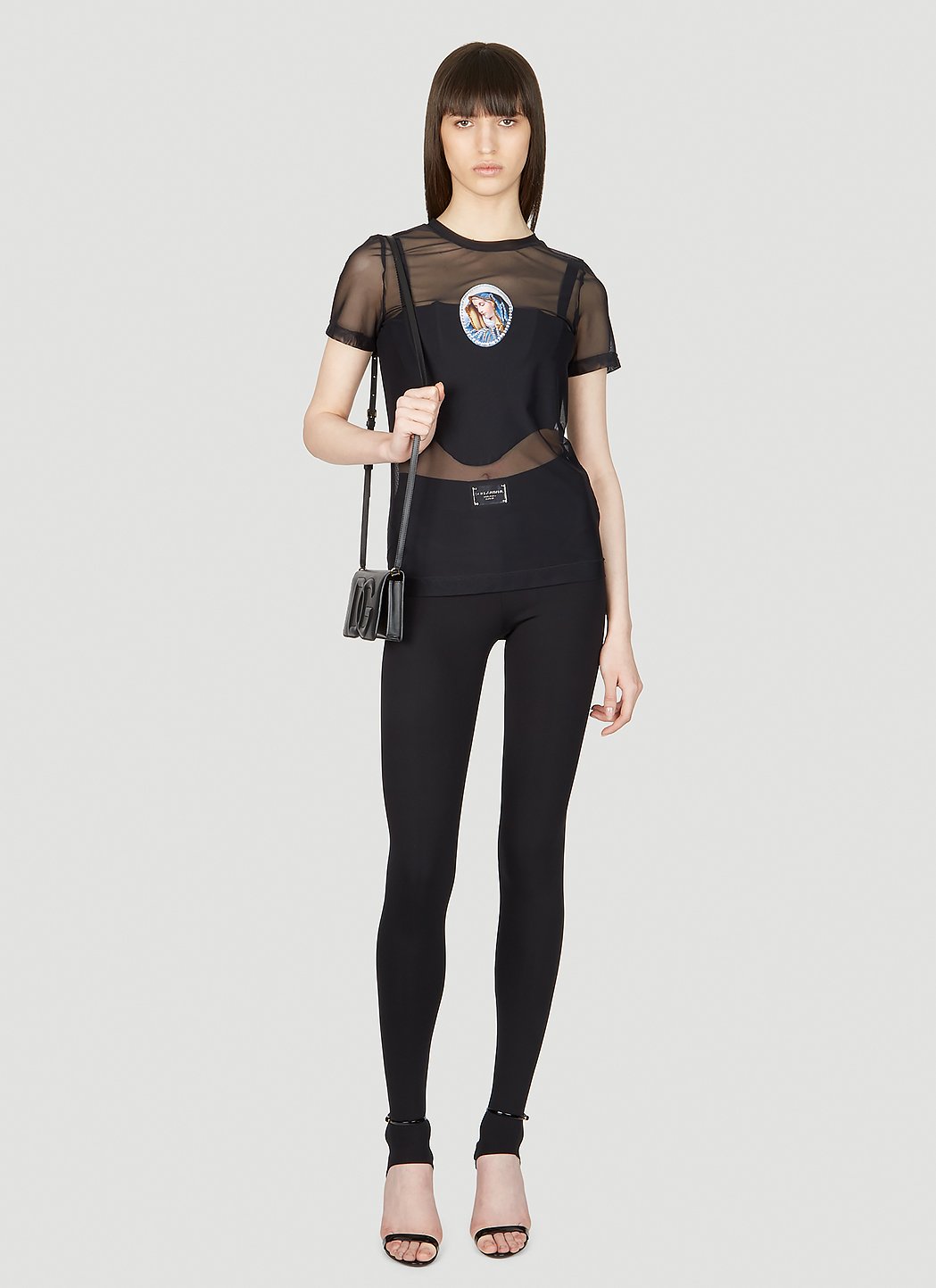 Dolce & Gabbana Women Mesh T-Shirt DOLCE & GABBANA