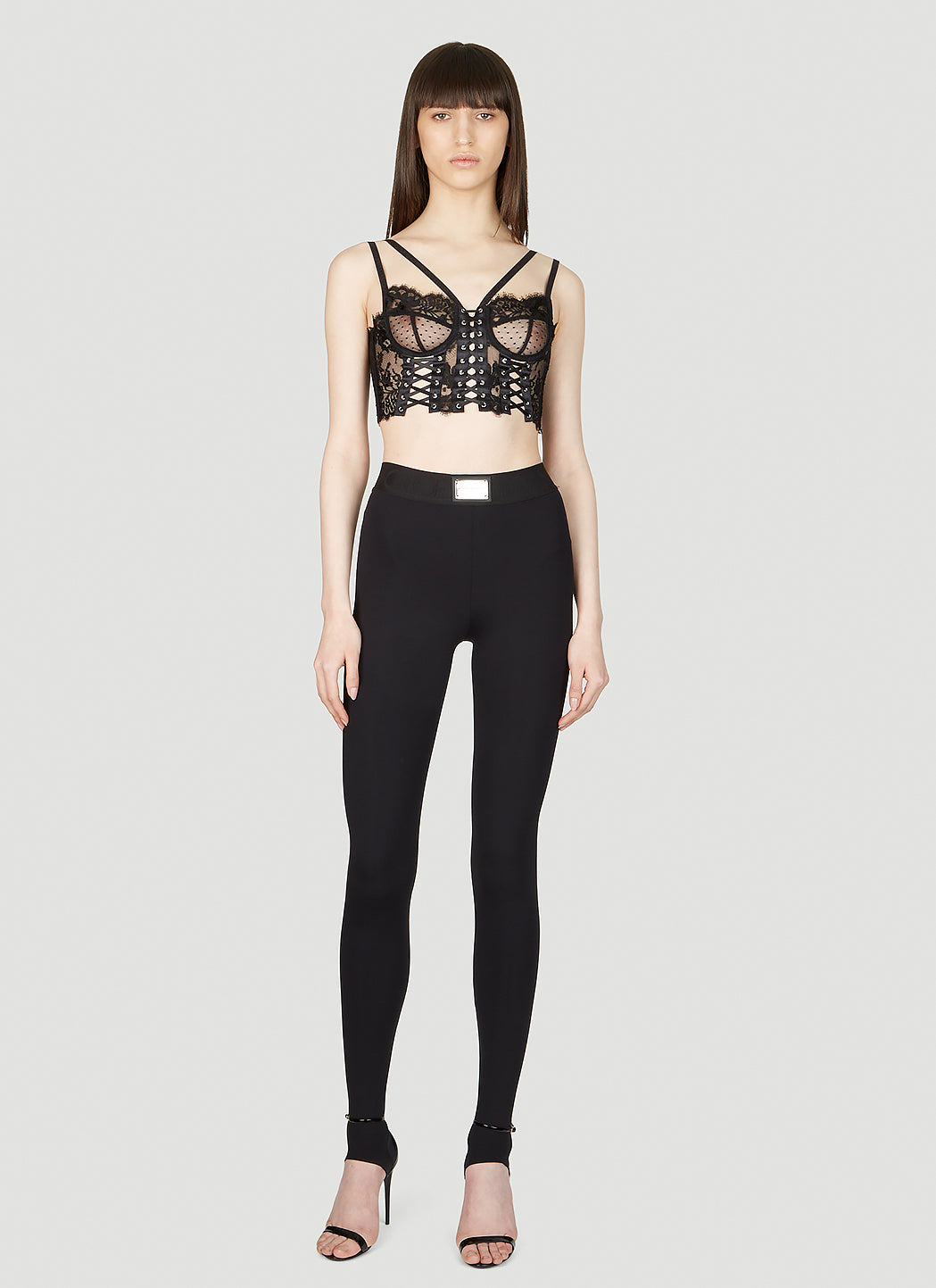 Dolce & Gabbana Women Floral Lace Bralette Top DOLCE & GABBANA