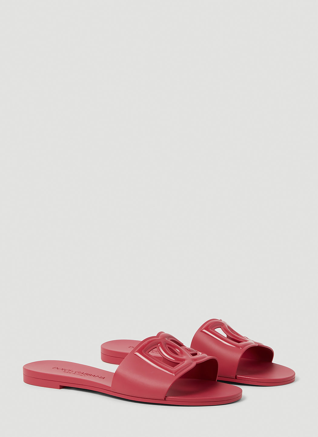 Dolce & Gabbana Women Cut Out Logo Slides DOLCE & GABBANA